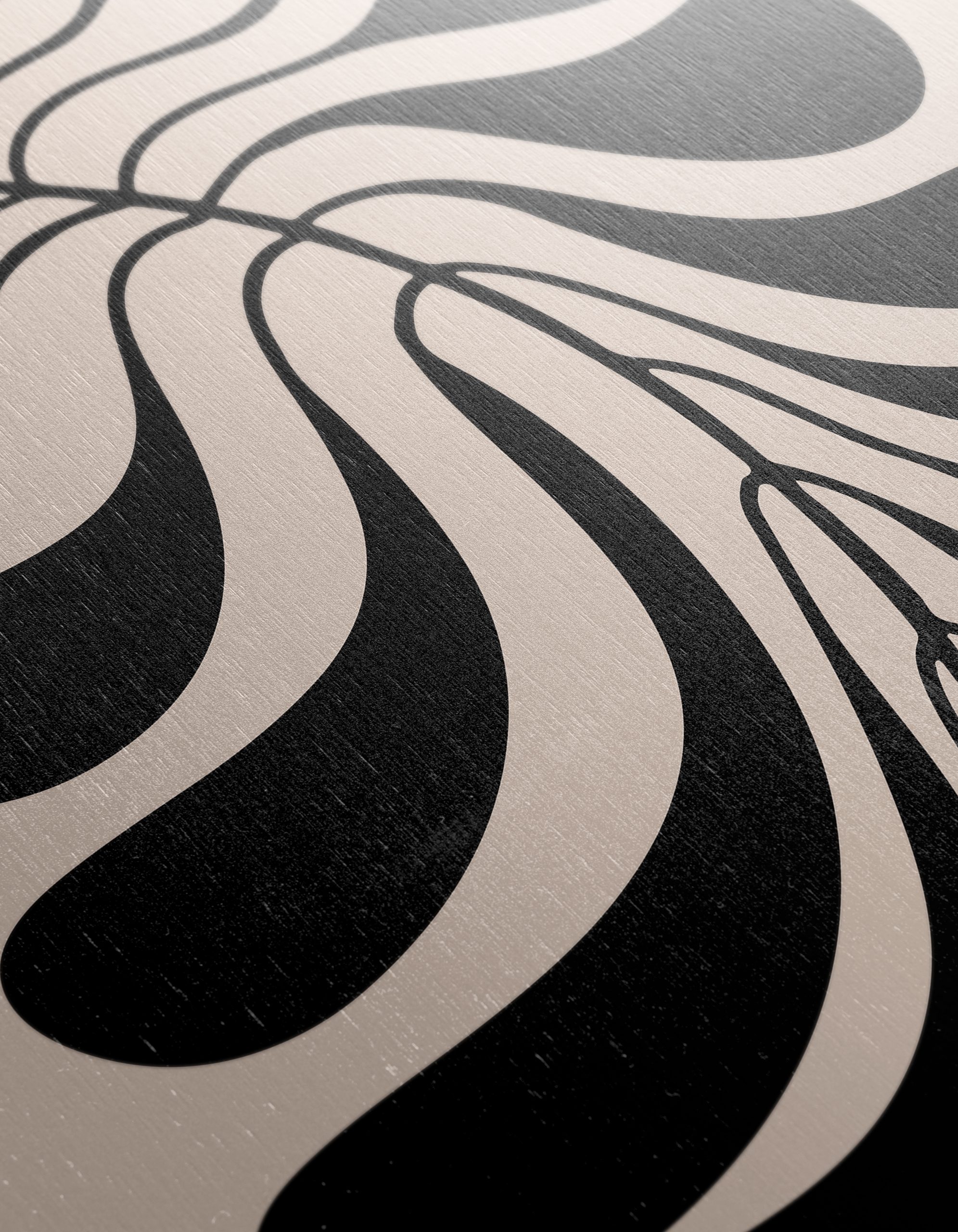 Stylized Black Botanical Design for Modern Spaces - Image 12