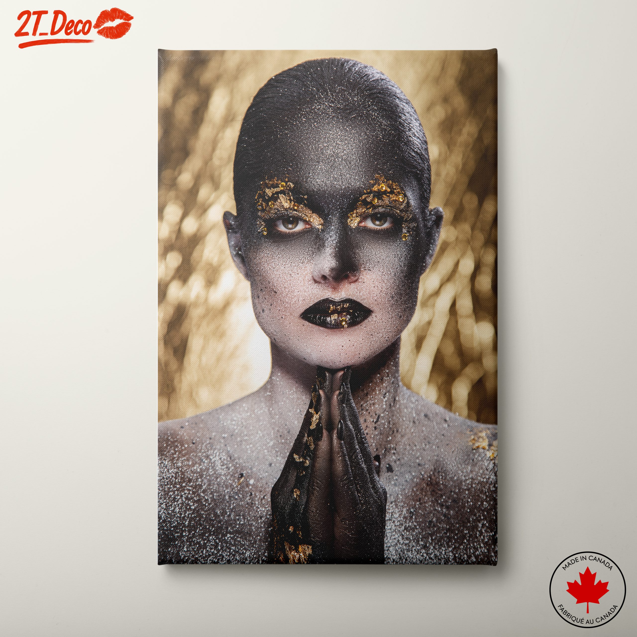 Striking Glamorous Portrait Art