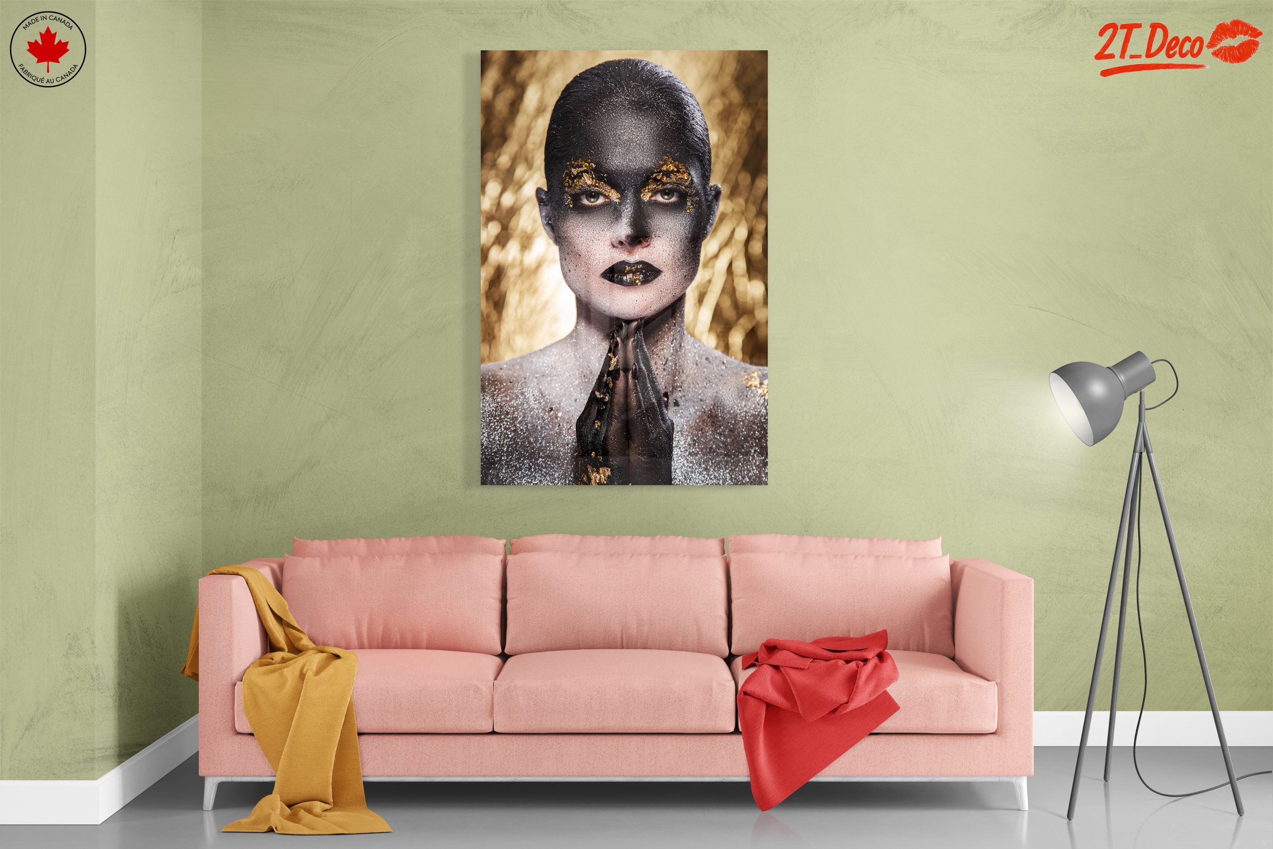 Striking Glamorous Portrait Art - Image 7