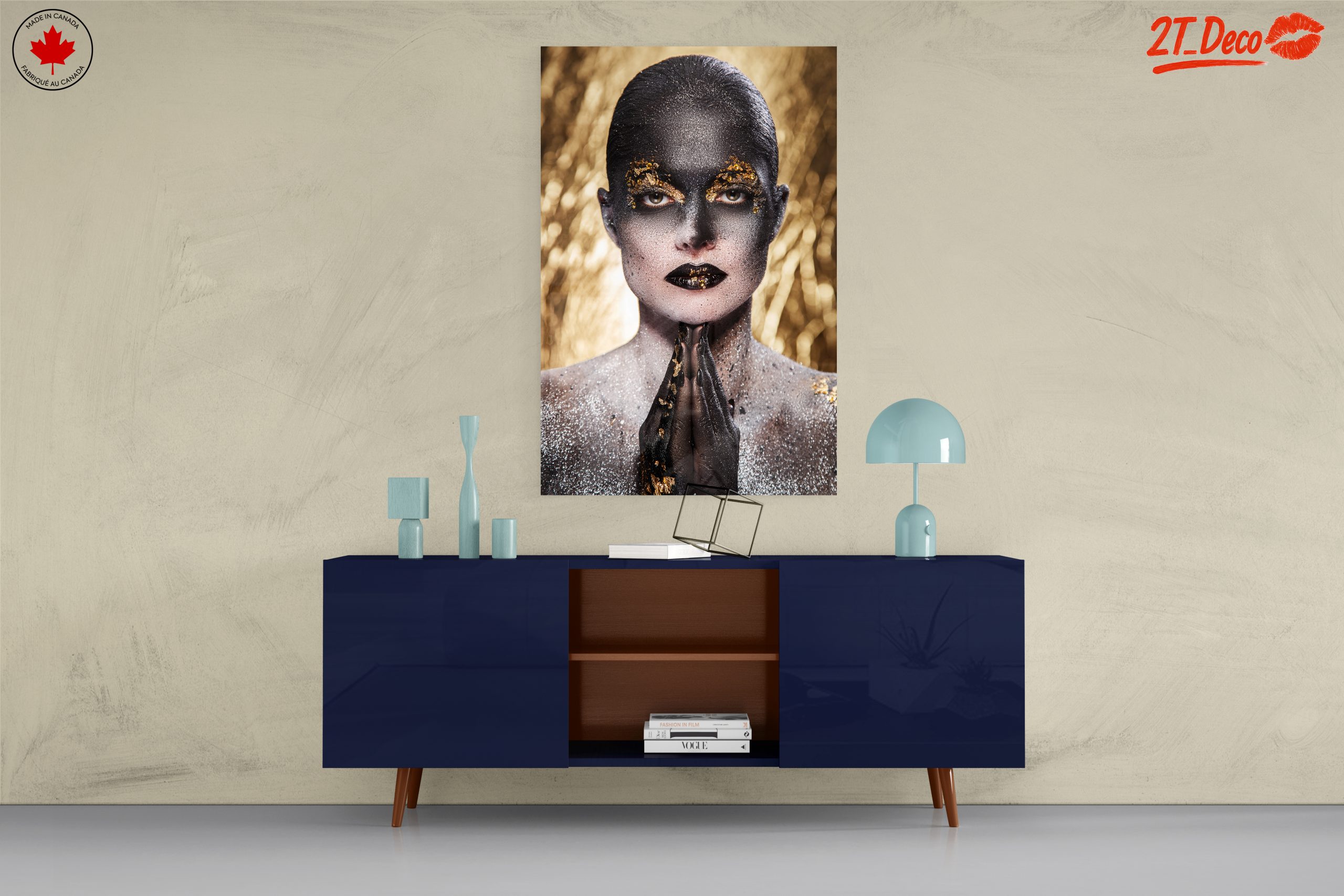 Striking Glamorous Portrait Art - Image 8