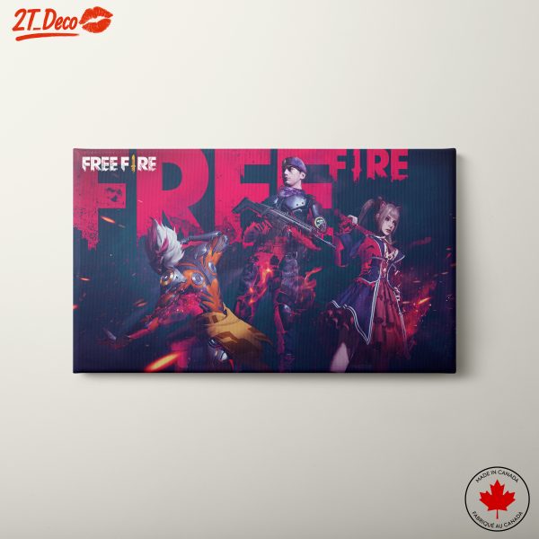 Dynamic Characters from Free Fire Game