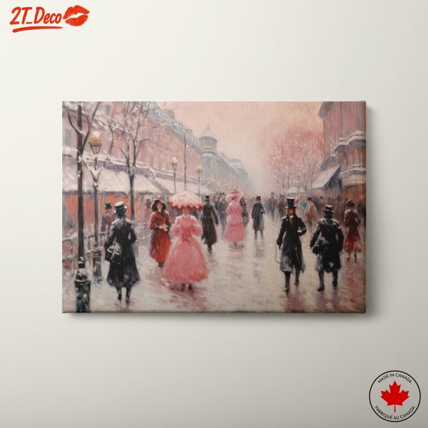 Charming Winter Stroll in Paris