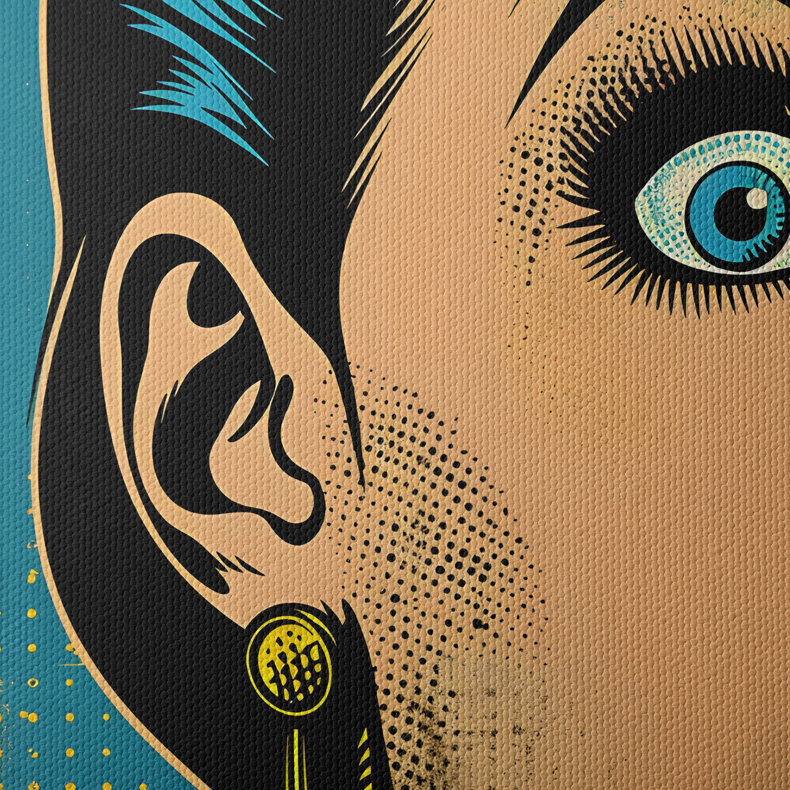 Surprised Woman in Pop Art Style - Image 4