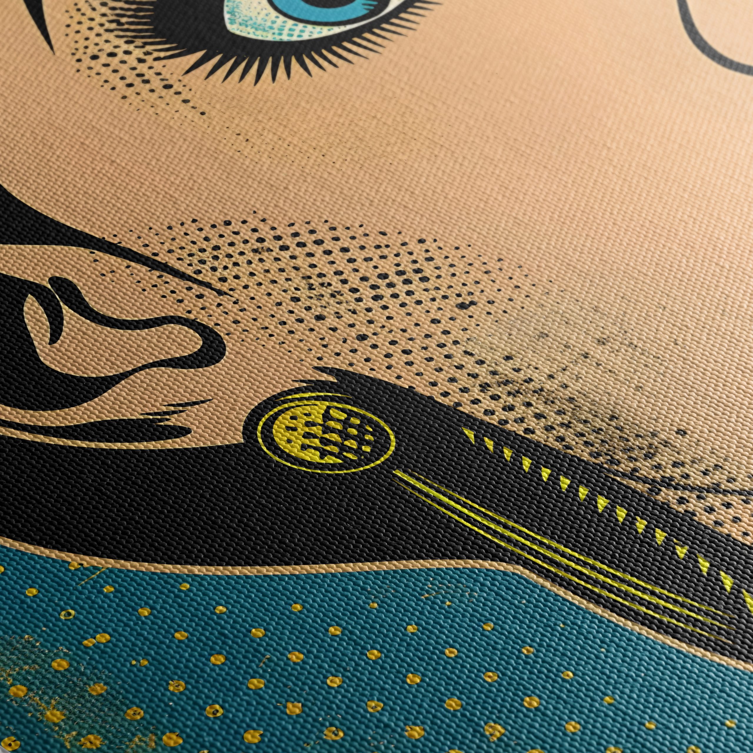 Surprised Woman in Pop Art Style - Image 5