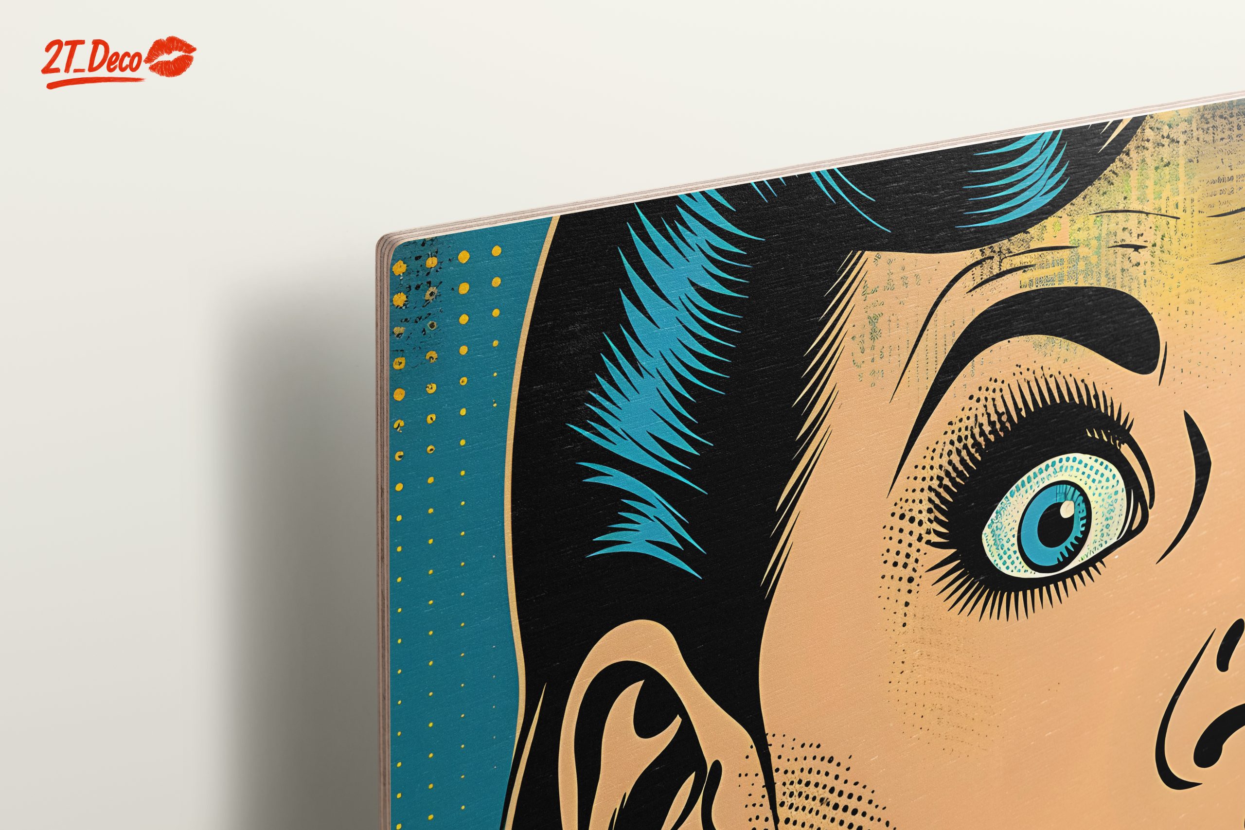 Surprised Woman in Pop Art Style - Image 15