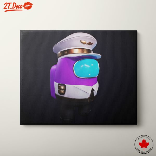Colorful Gaming Character in Flight Attire