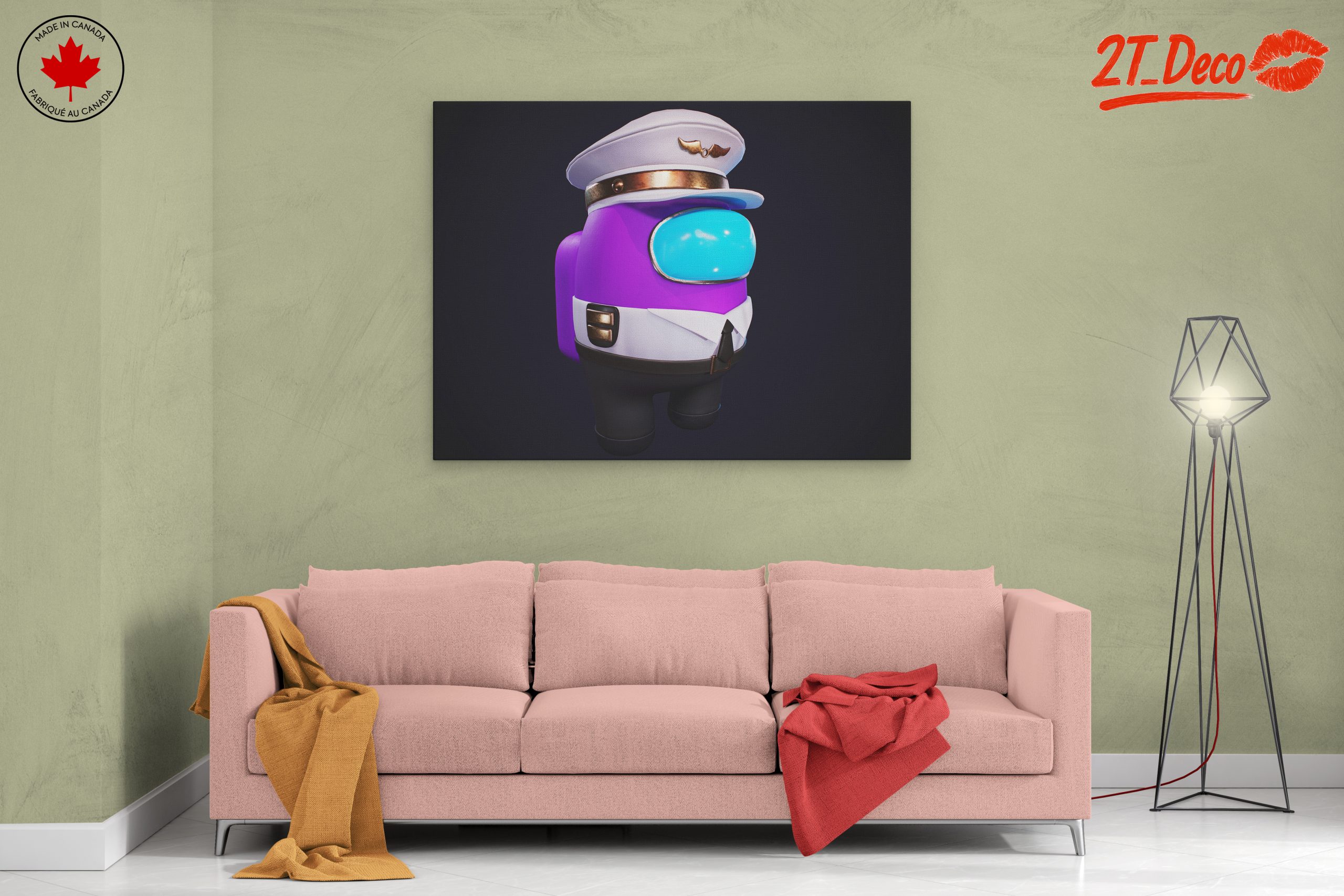Colorful Gaming Character in Flight Attire - Image 2