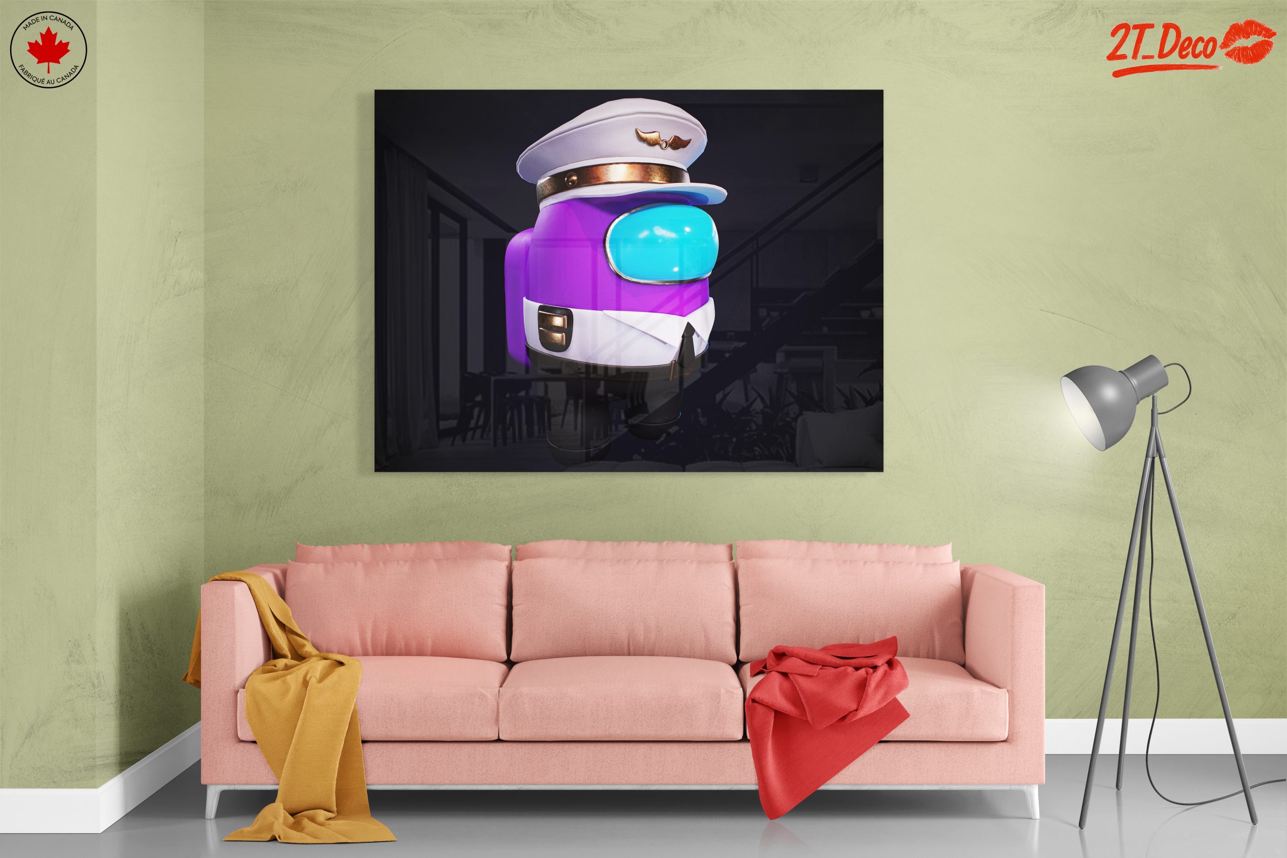 Colorful Gaming Character in Flight Attire - Image 7