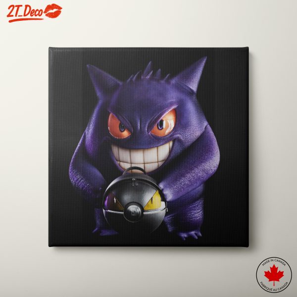Cool Gengar Character Art from Pokemon