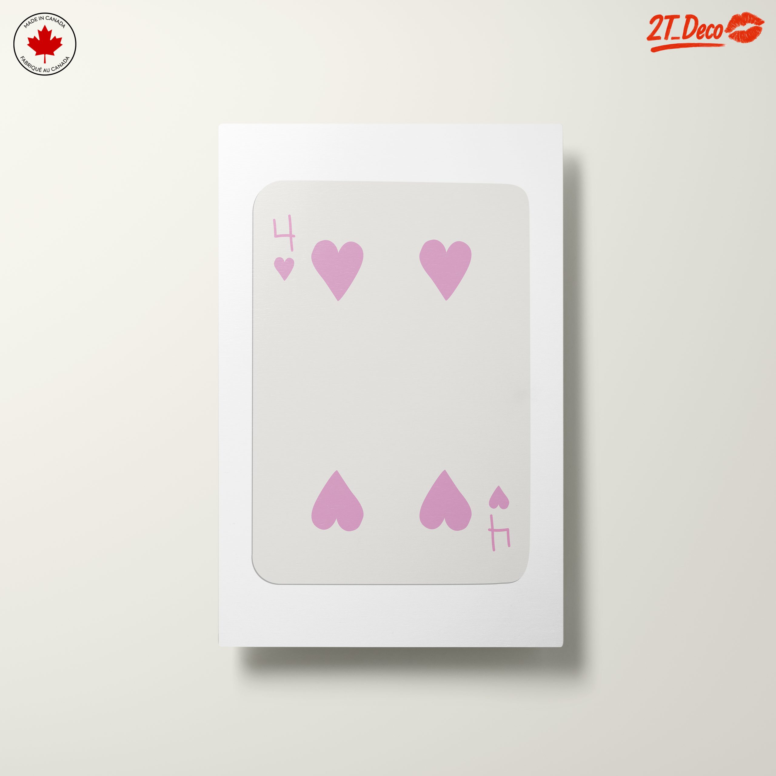 Stylish Playing Card Design with Hearts - Image 10