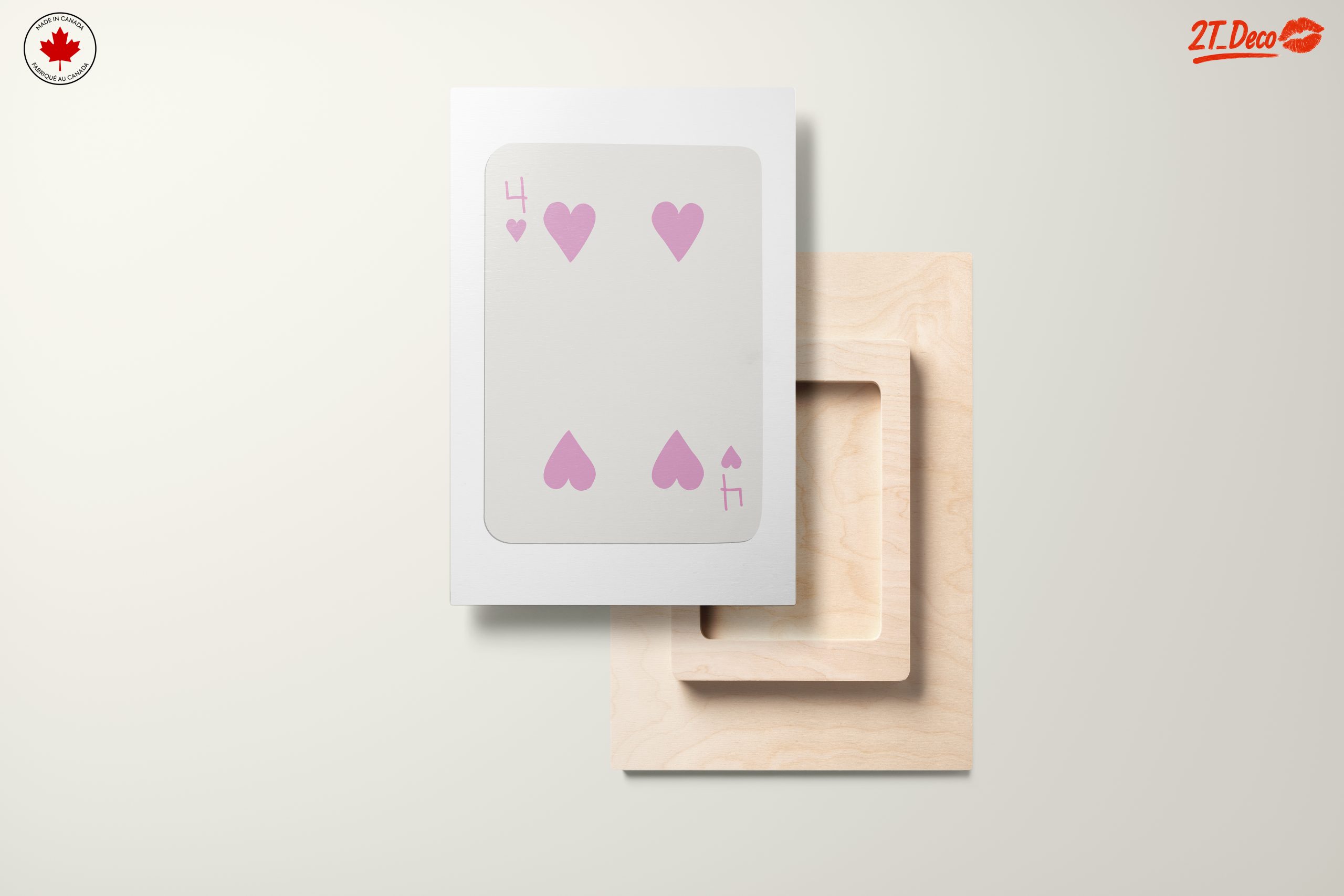 Stylish Playing Card Design with Hearts - Image 11