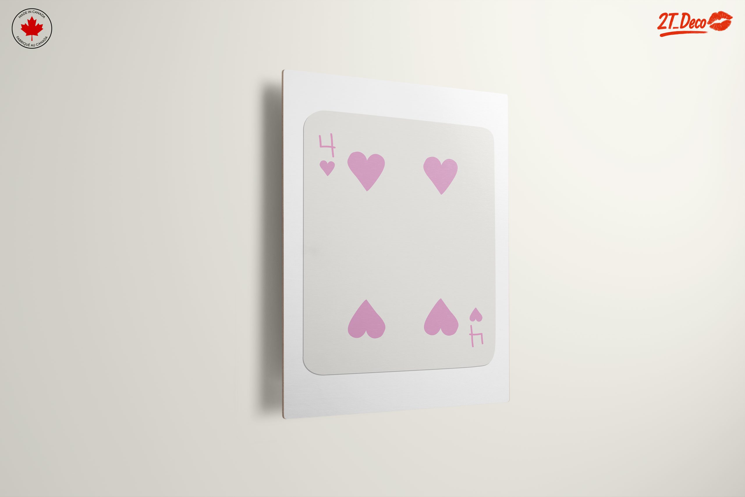 Stylish Playing Card Design with Hearts - Image 13