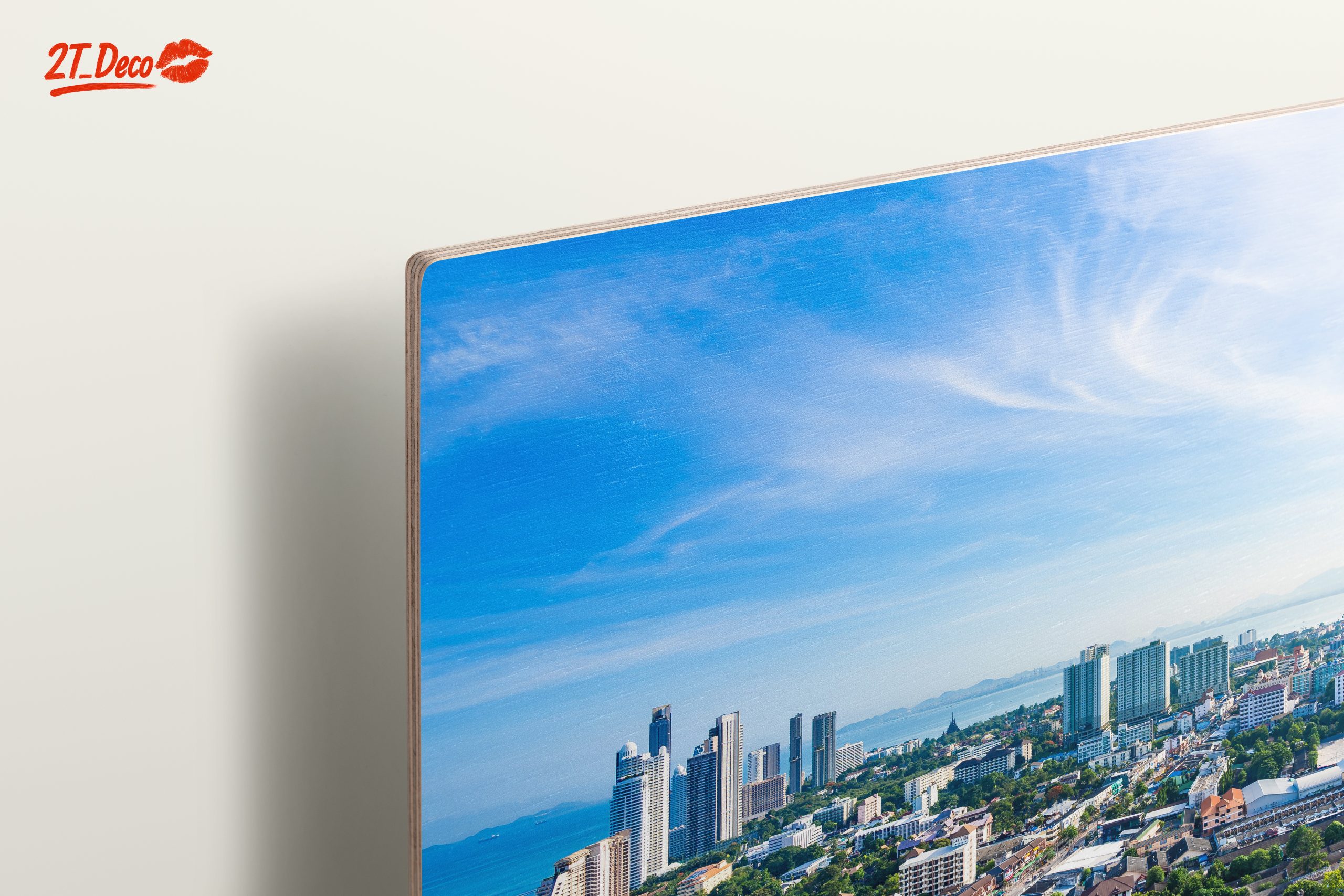 Vibrant Cityscape Overlooking the Ocean - Image 15