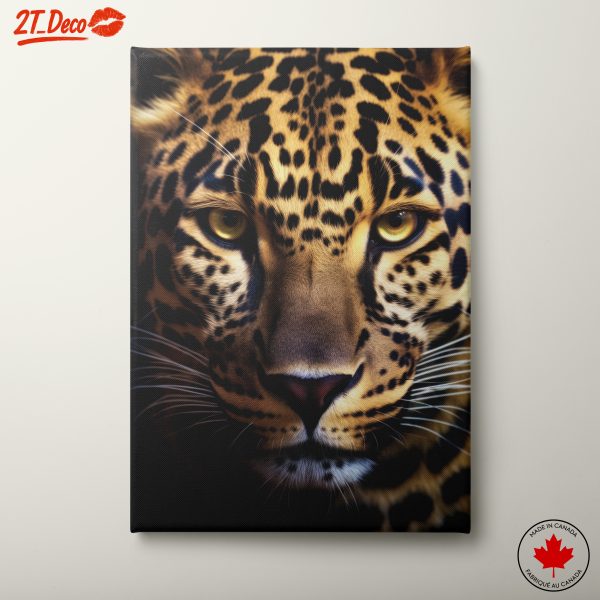 Close-Up Leopard Art
