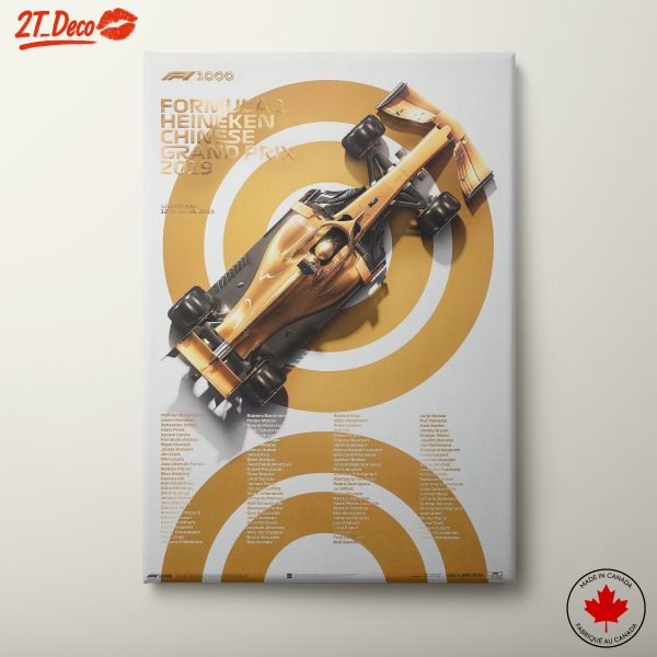 Formula 1 Heineken Chinese Grand Prix 2019 Art