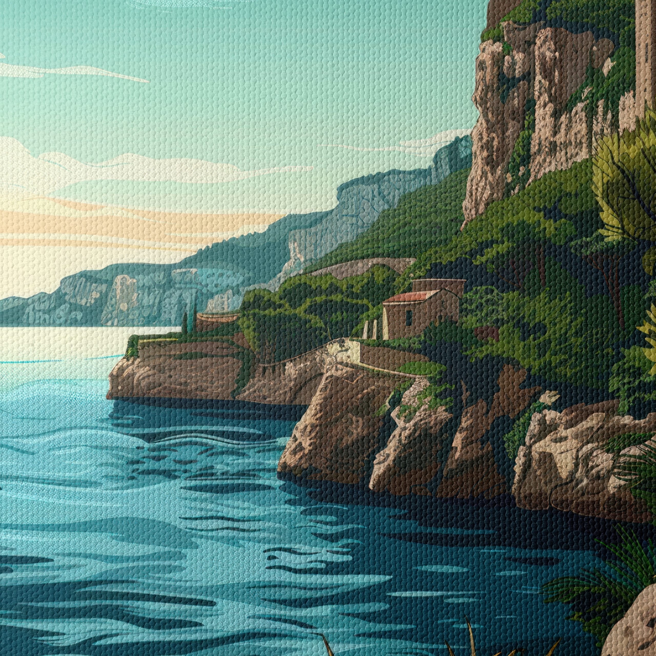 Coastal Tranquility Landscape Art - Image 4