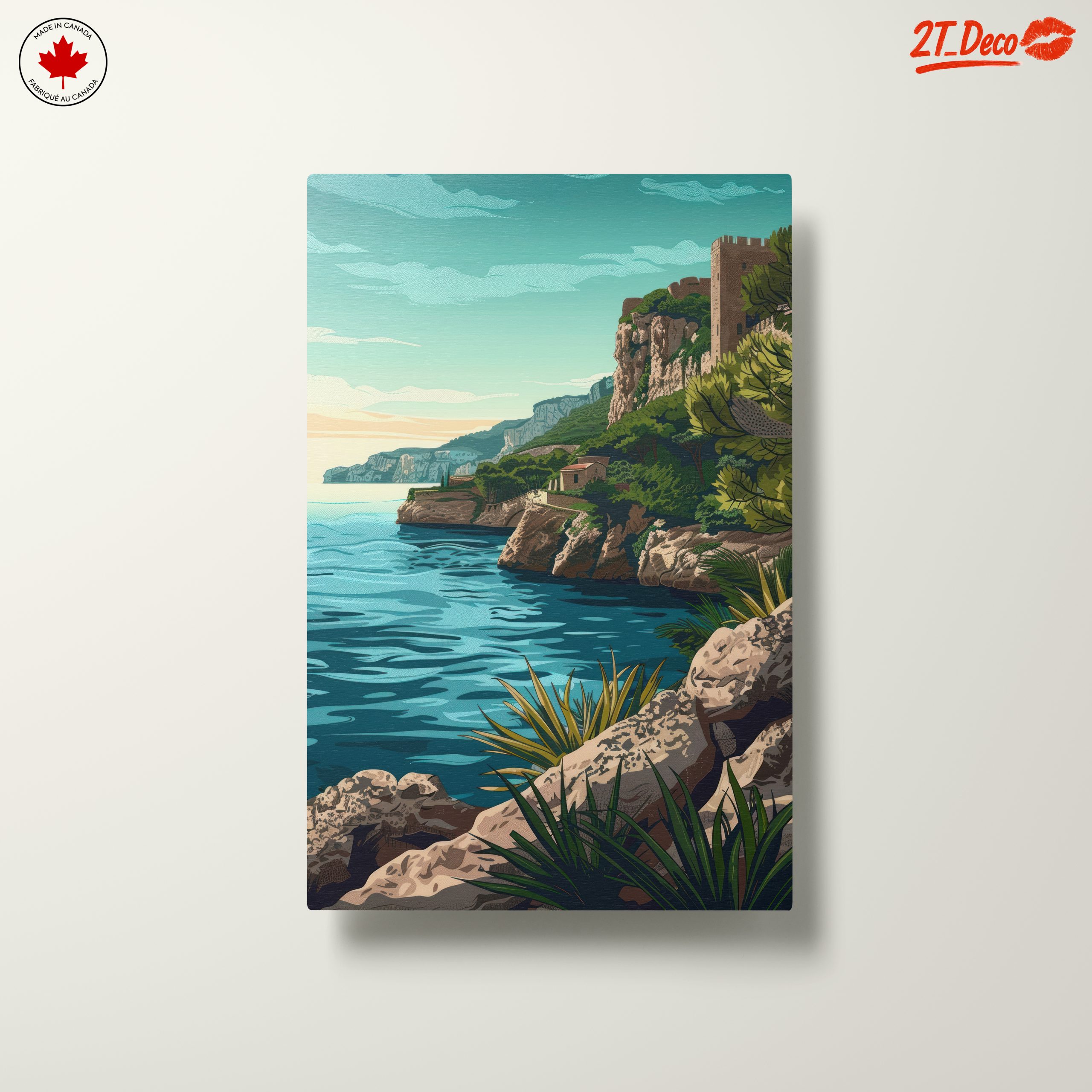 Coastal Tranquility Landscape Art - Image 10