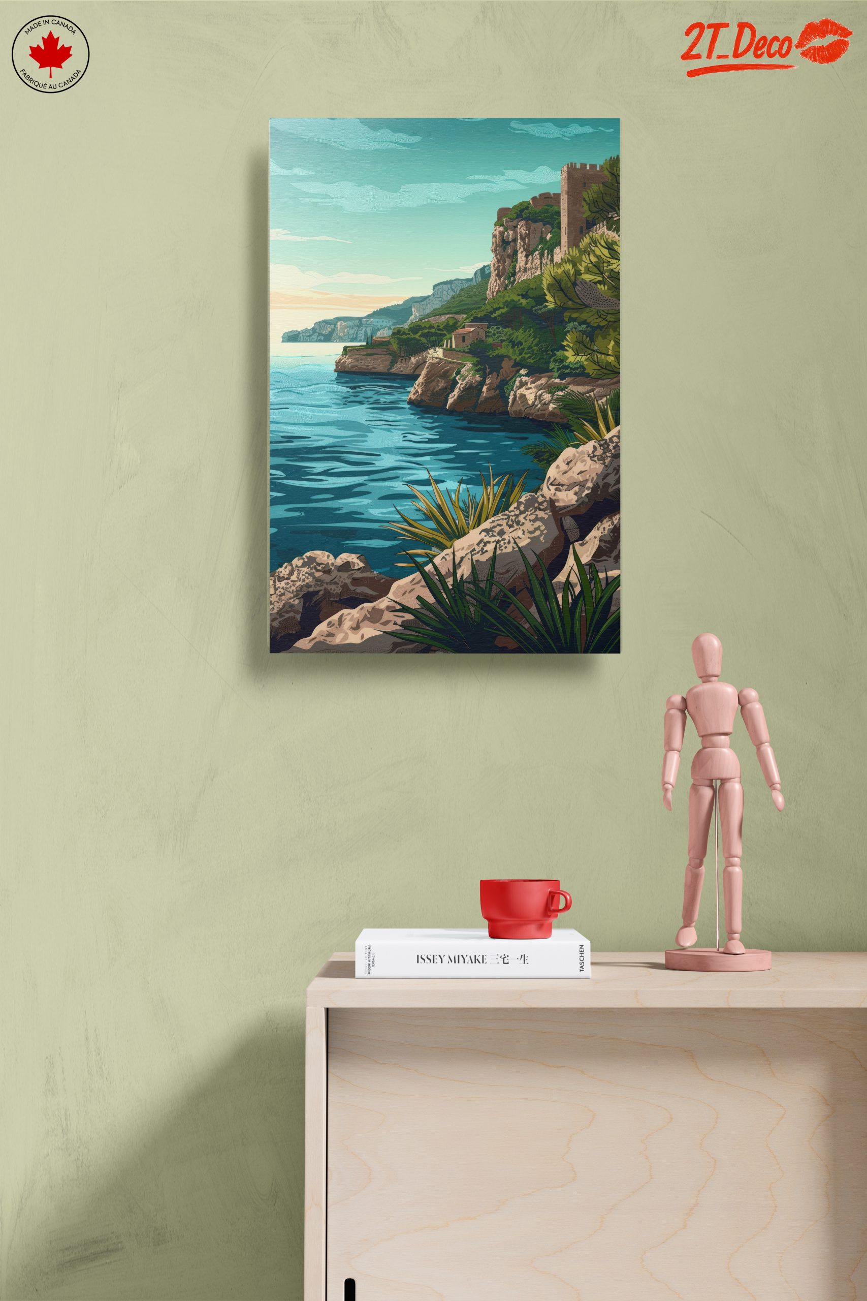Coastal Tranquility Landscape Art - Image 14