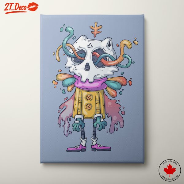 Whimsical Doodle Art Character
