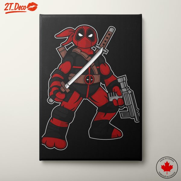 Cartoon Style Decor Featuring Iconic Animated Character