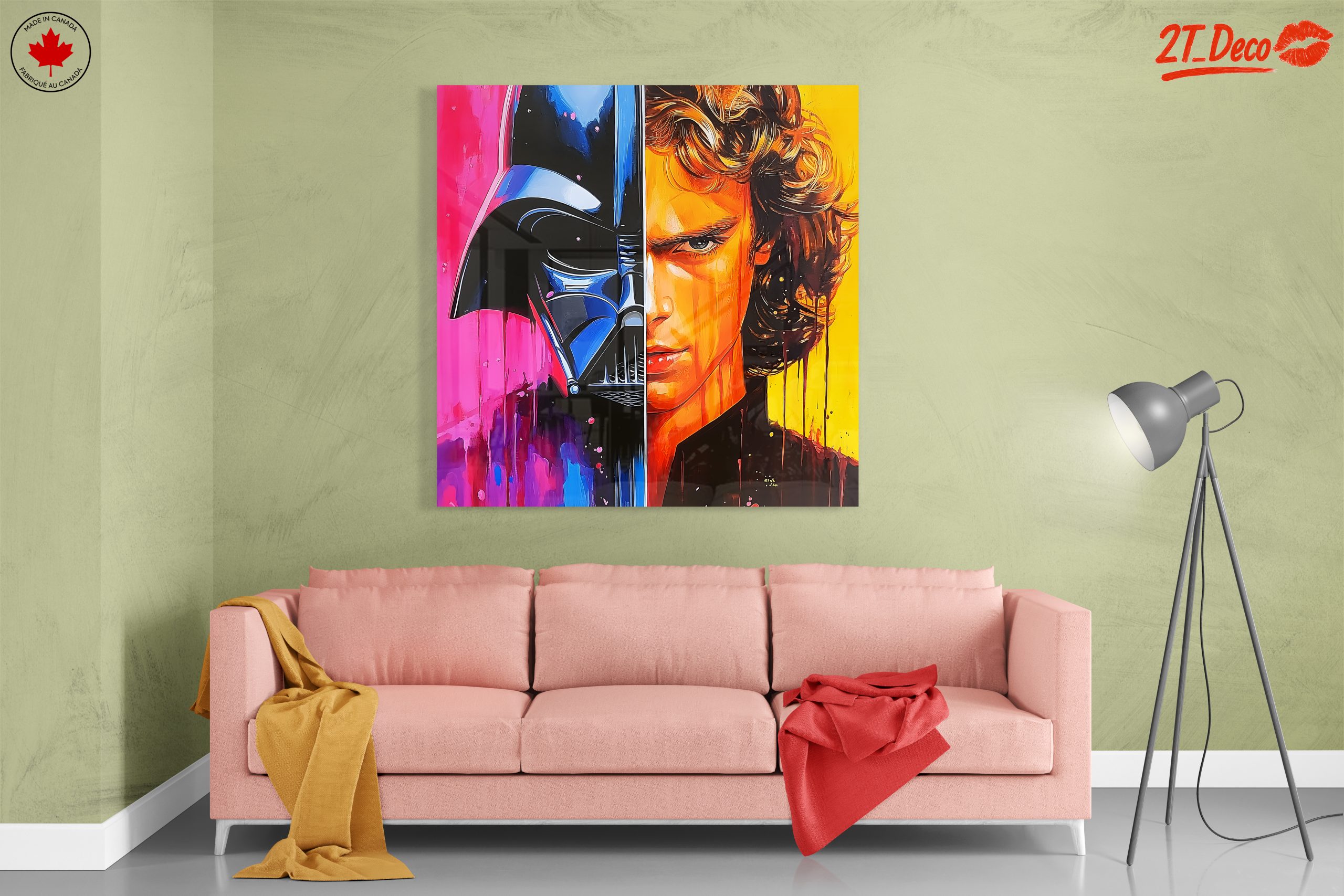 Dramatic Dual Portrait of Famous Characters - Image 7