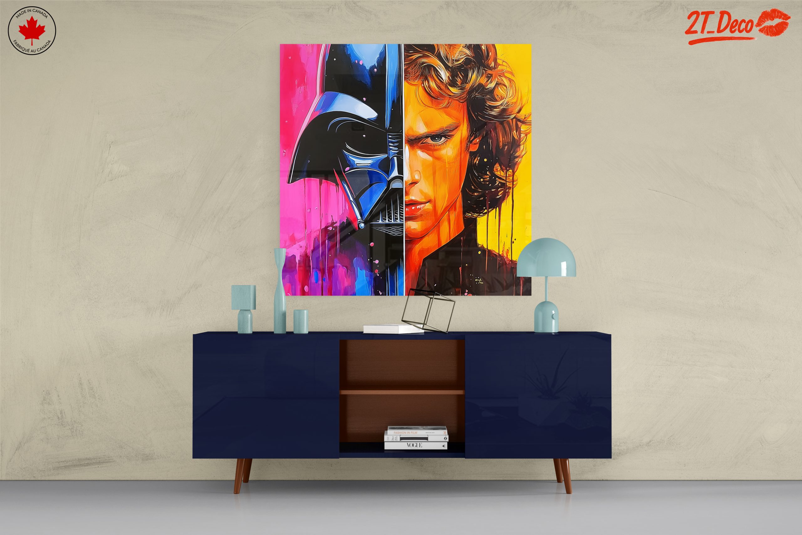 Dramatic Dual Portrait of Famous Characters - Image 8
