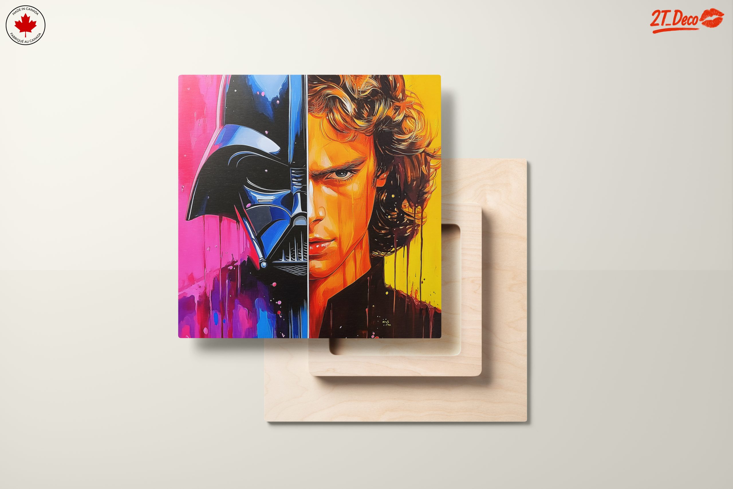 Dramatic Dual Portrait of Famous Characters - Image 11