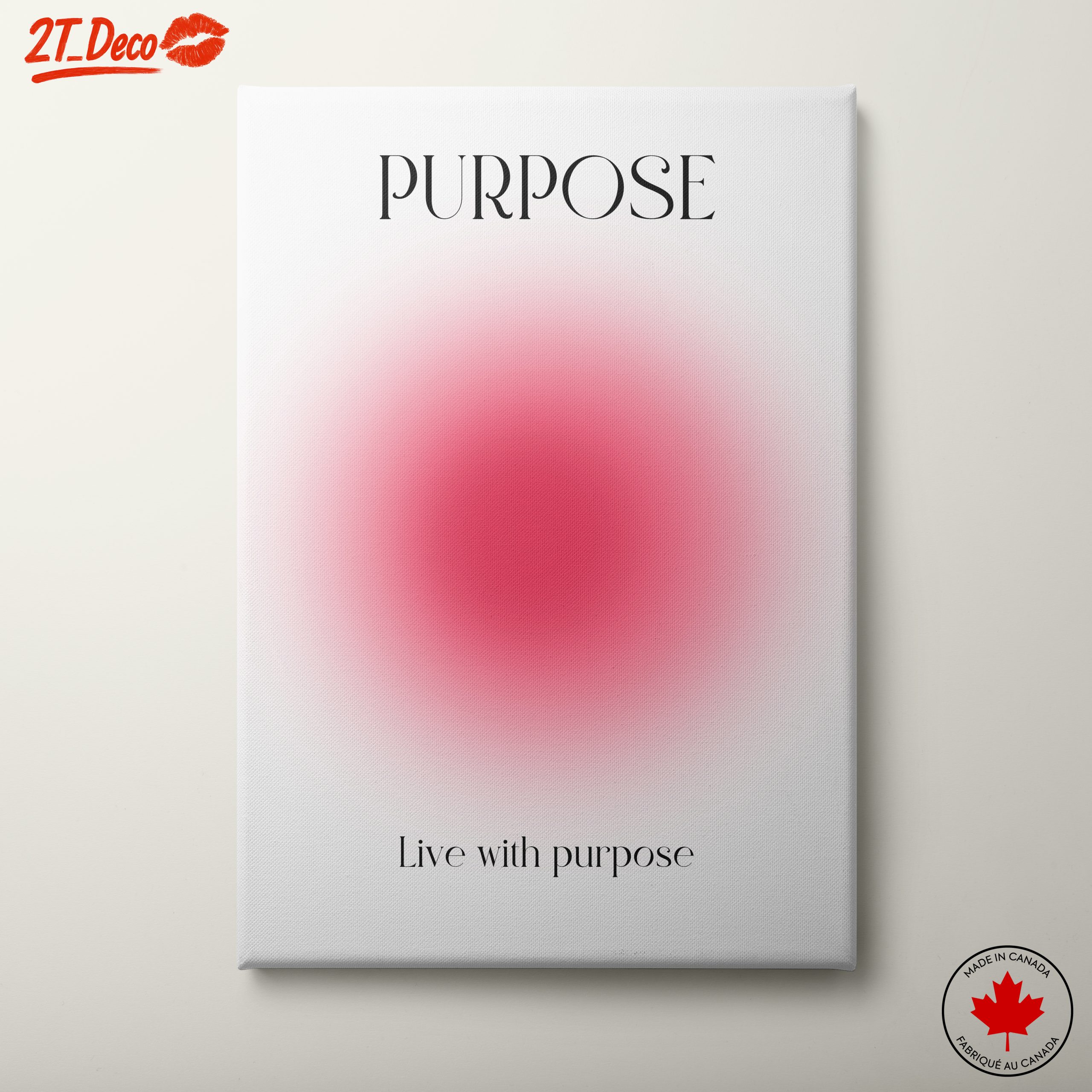 Purpose Inspirational Art for Living
