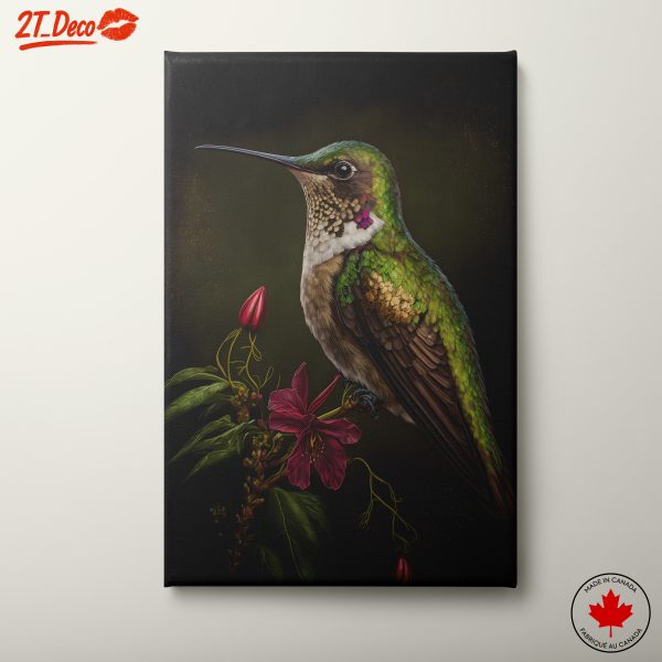 Vibrant Hummingbird Wall Art