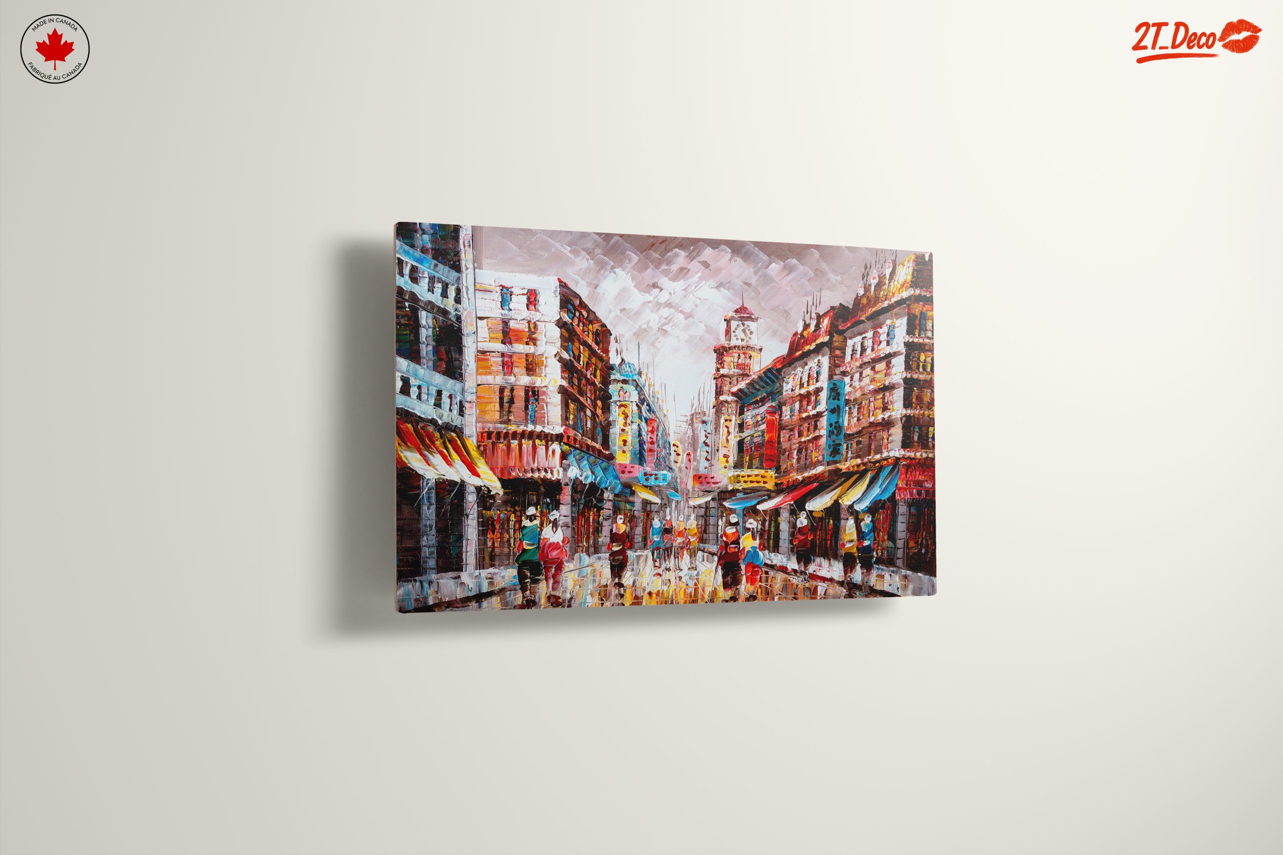 Vibrant City Street Scene - Image 13
