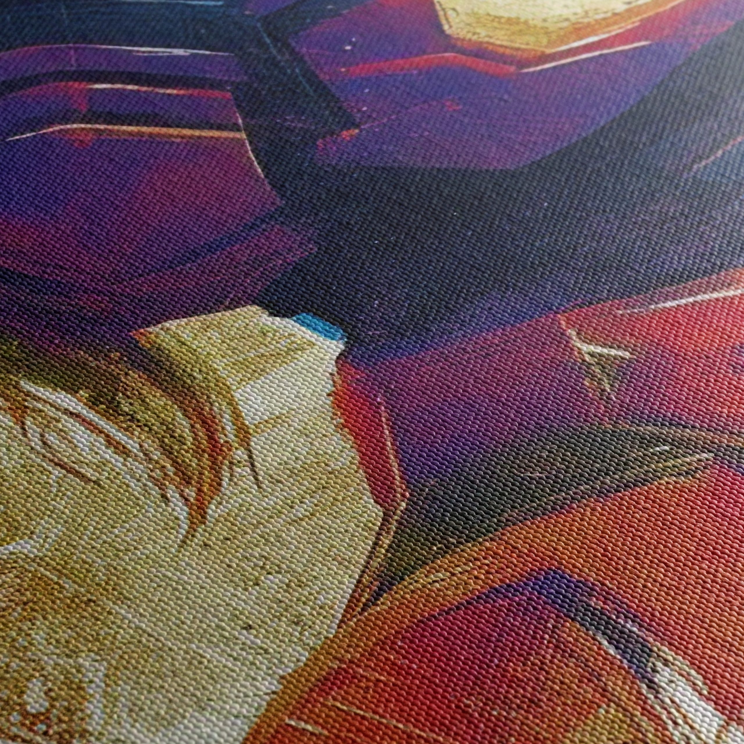 Captain Marvel Portrait in Bold Colors - Image 5