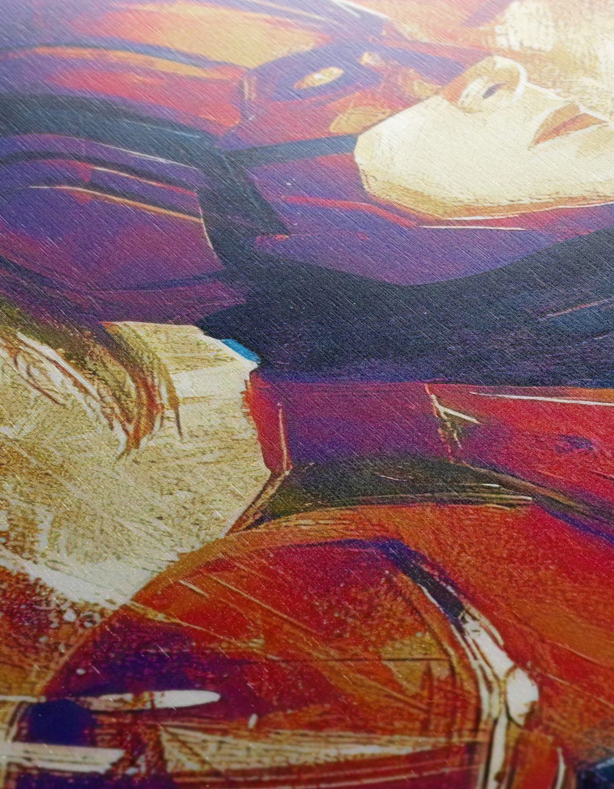 Captain Marvel Portrait in Bold Colors - Image 12