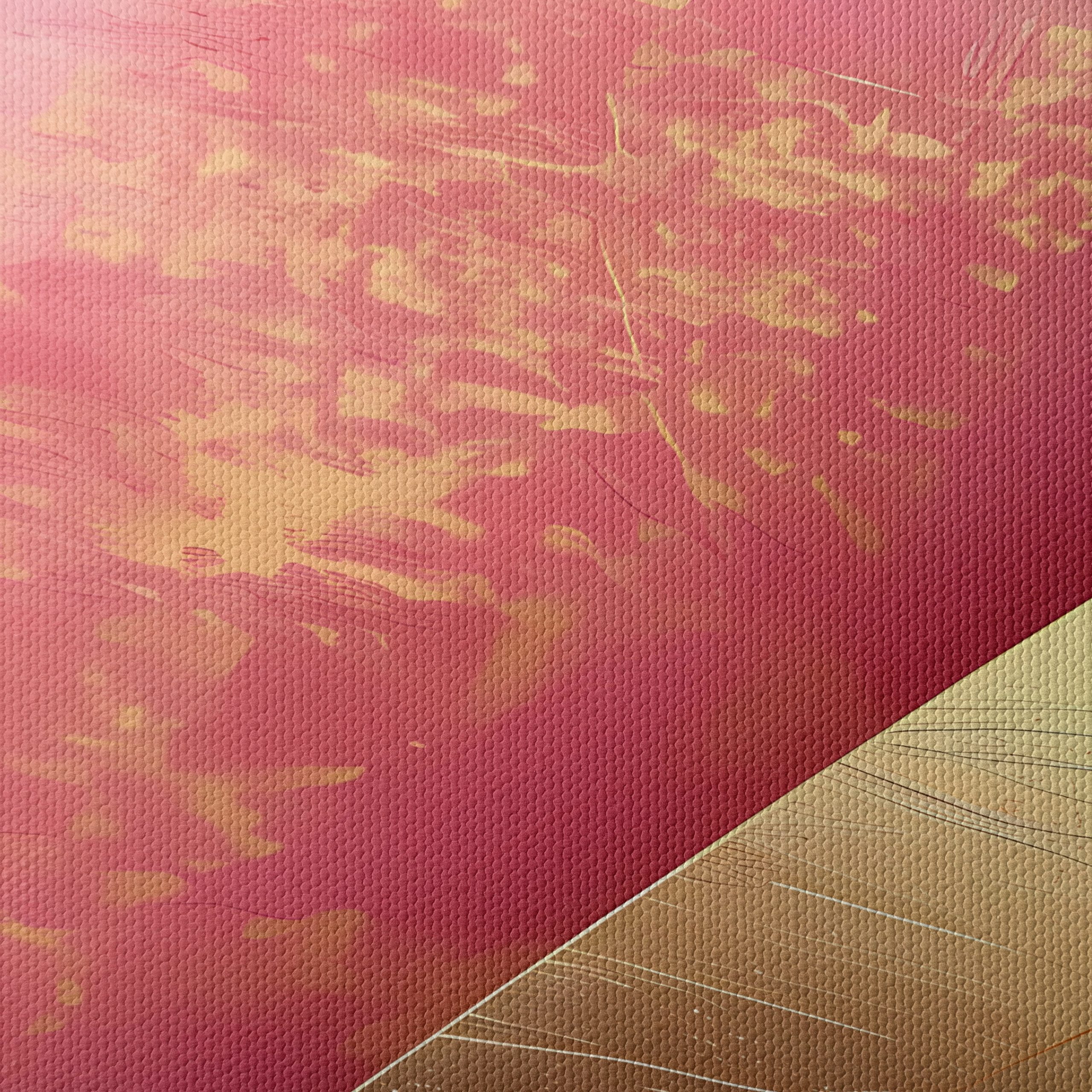 Elegant Gold and Pink Abstract Design - Image 4