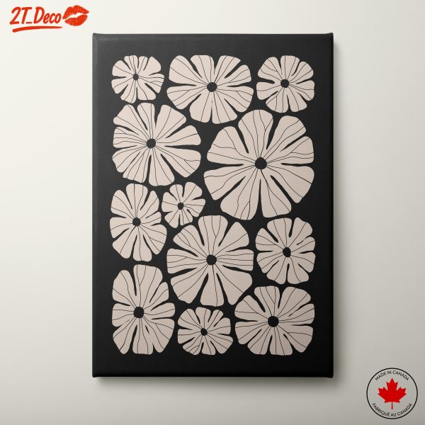 Stylized Floral Botanical Artwork