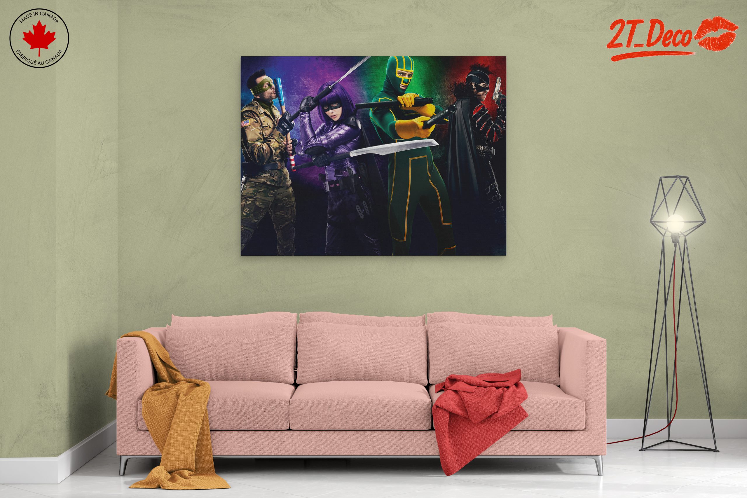 Dynamic Superhero Action Scene - Image 2