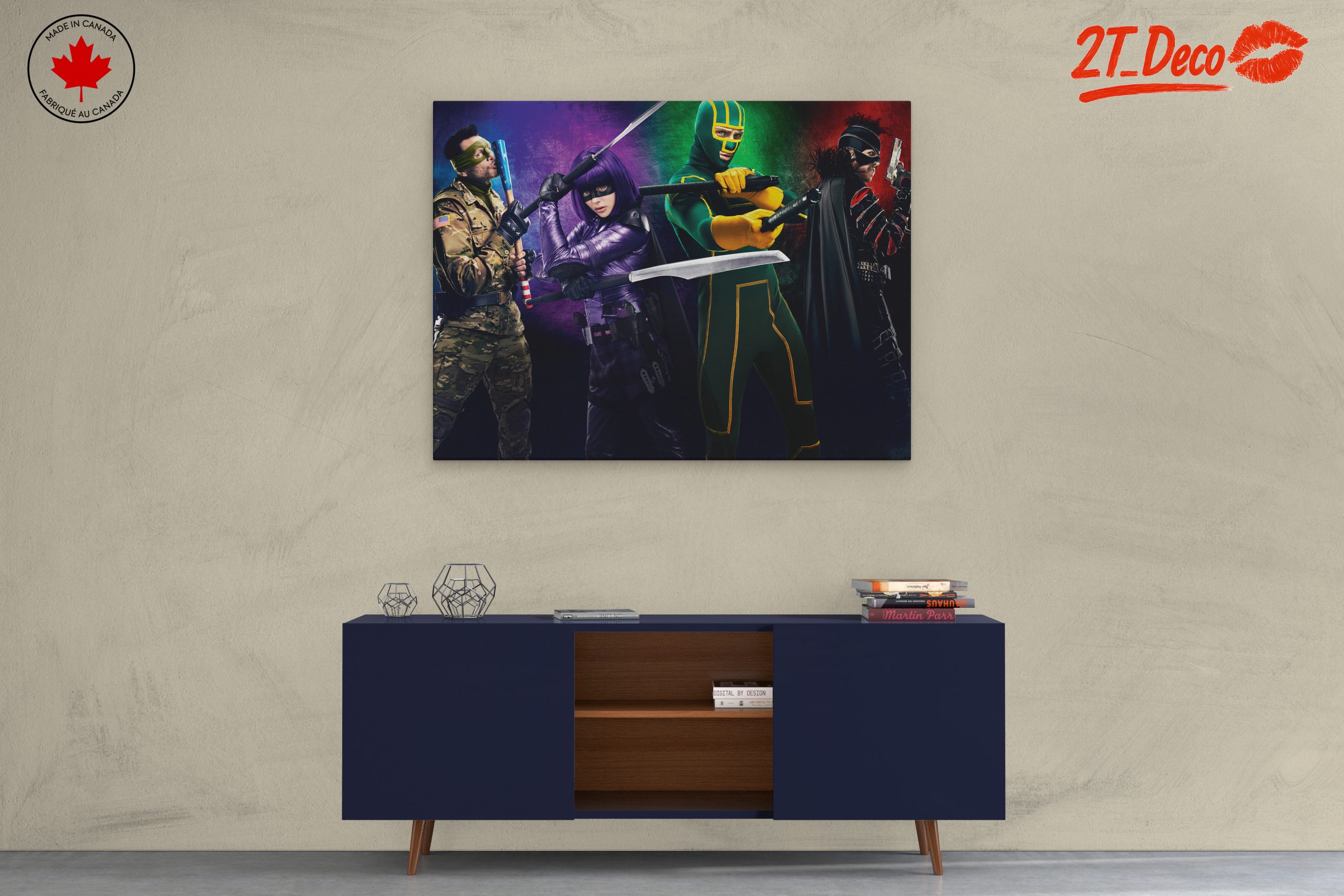 Dynamic Superhero Action Scene - Image 3