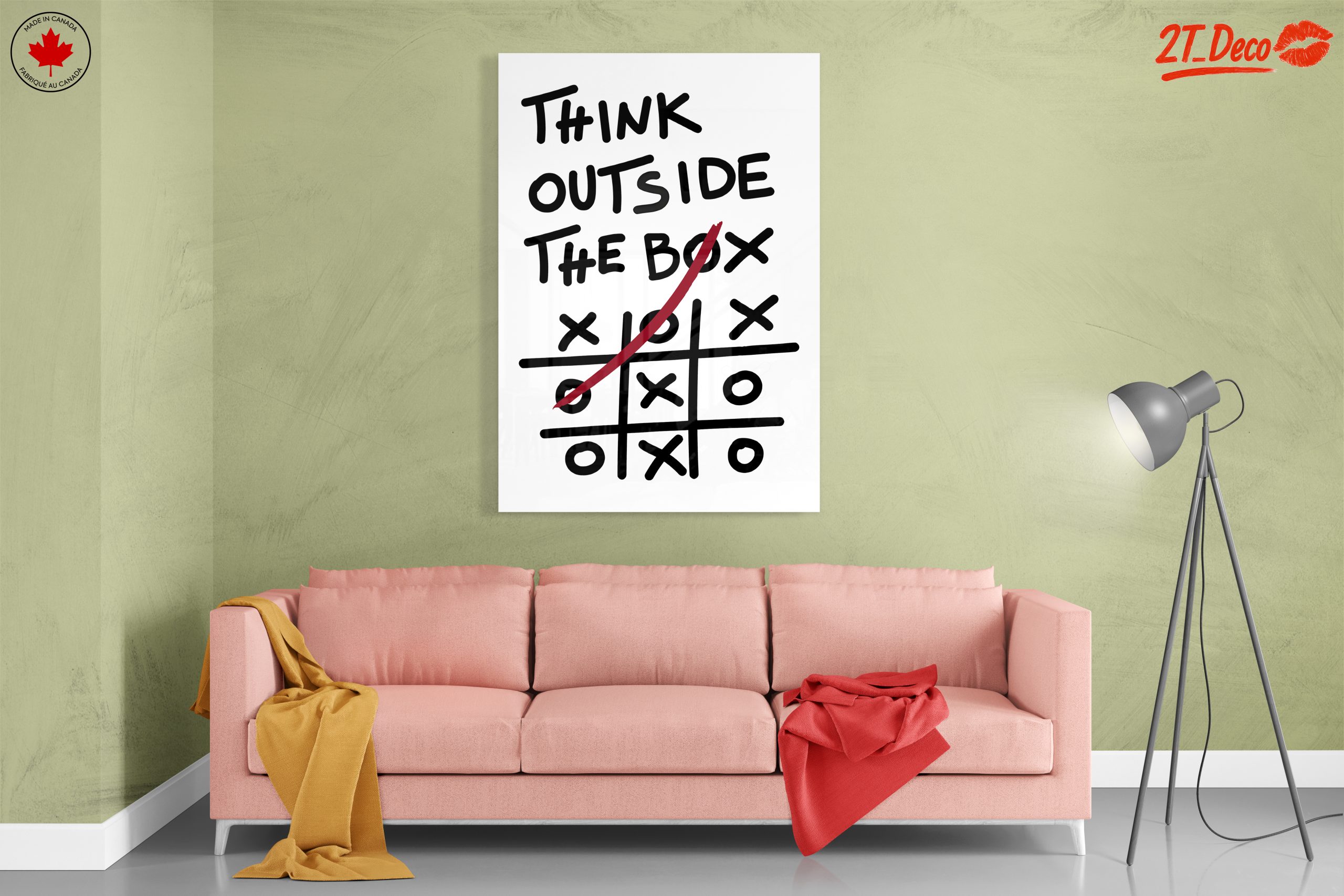 Think Outside The Box Motivational Art - Image 7
