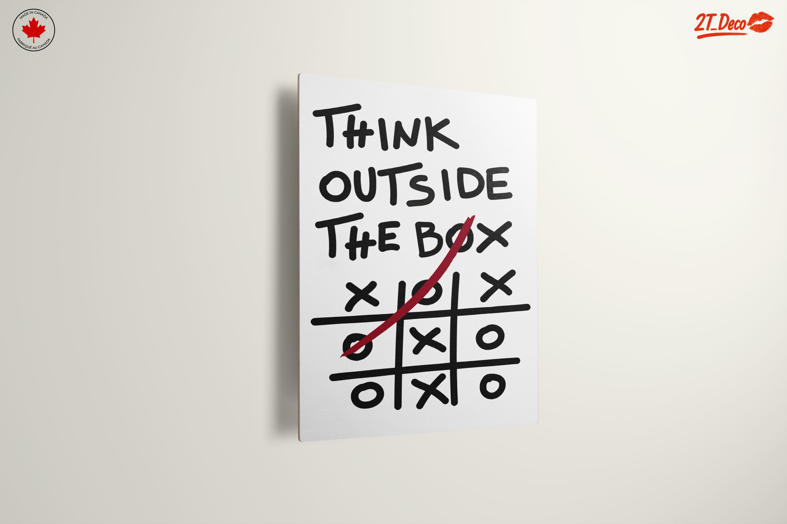 Think Outside The Box Motivational Art - Image 13