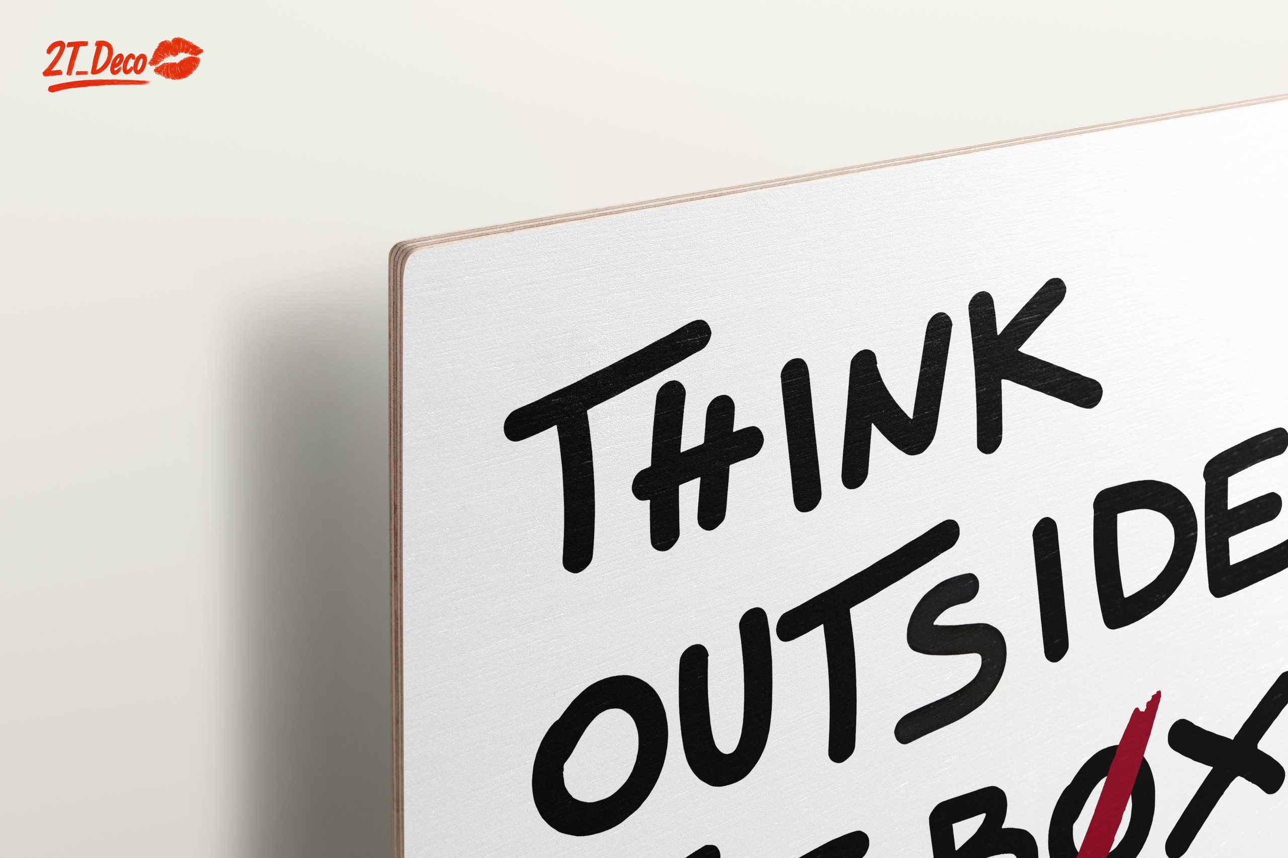 Think Outside The Box Motivational Art - Image 15