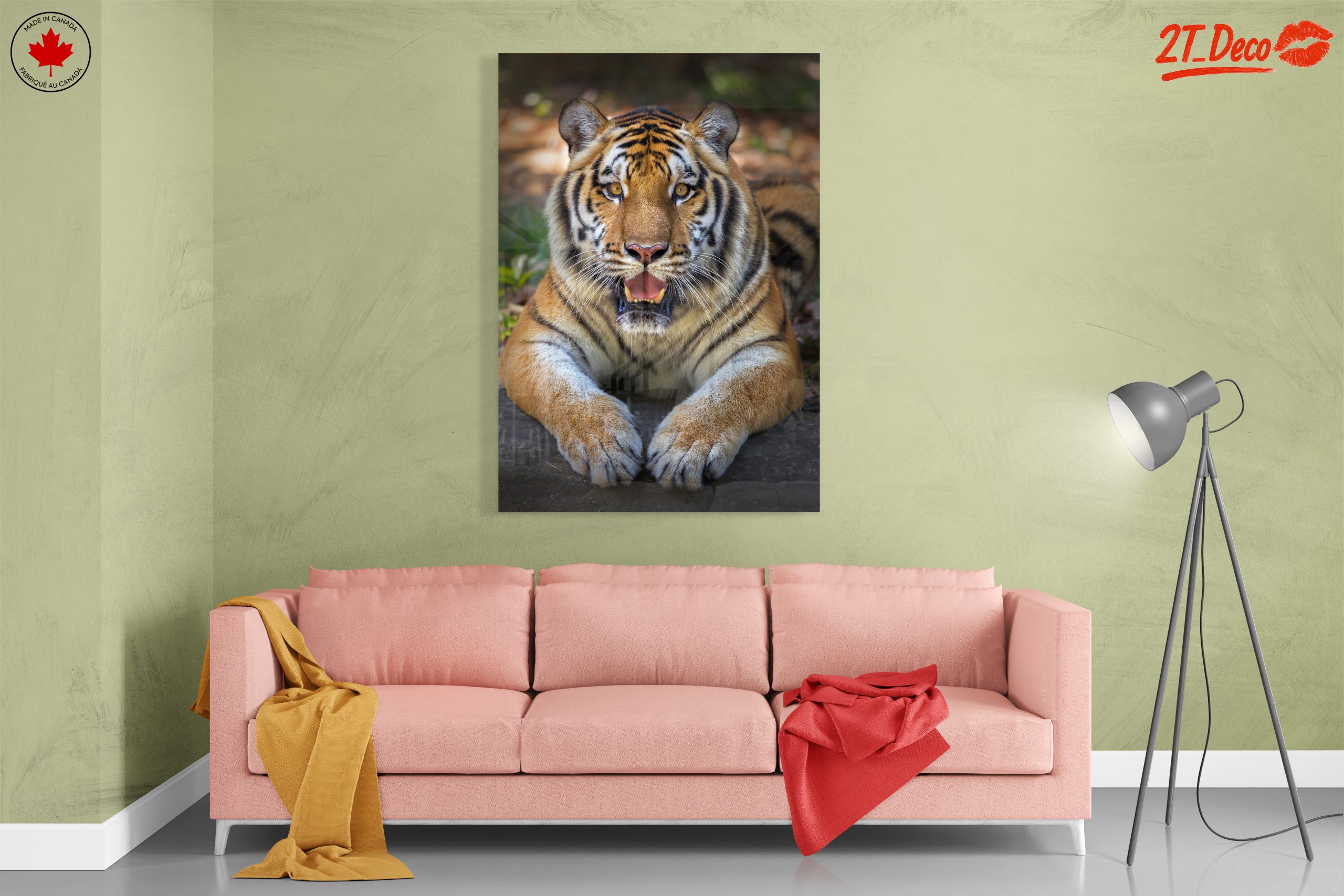 Majestic Tiger Portrait for Wall Art - Image 7