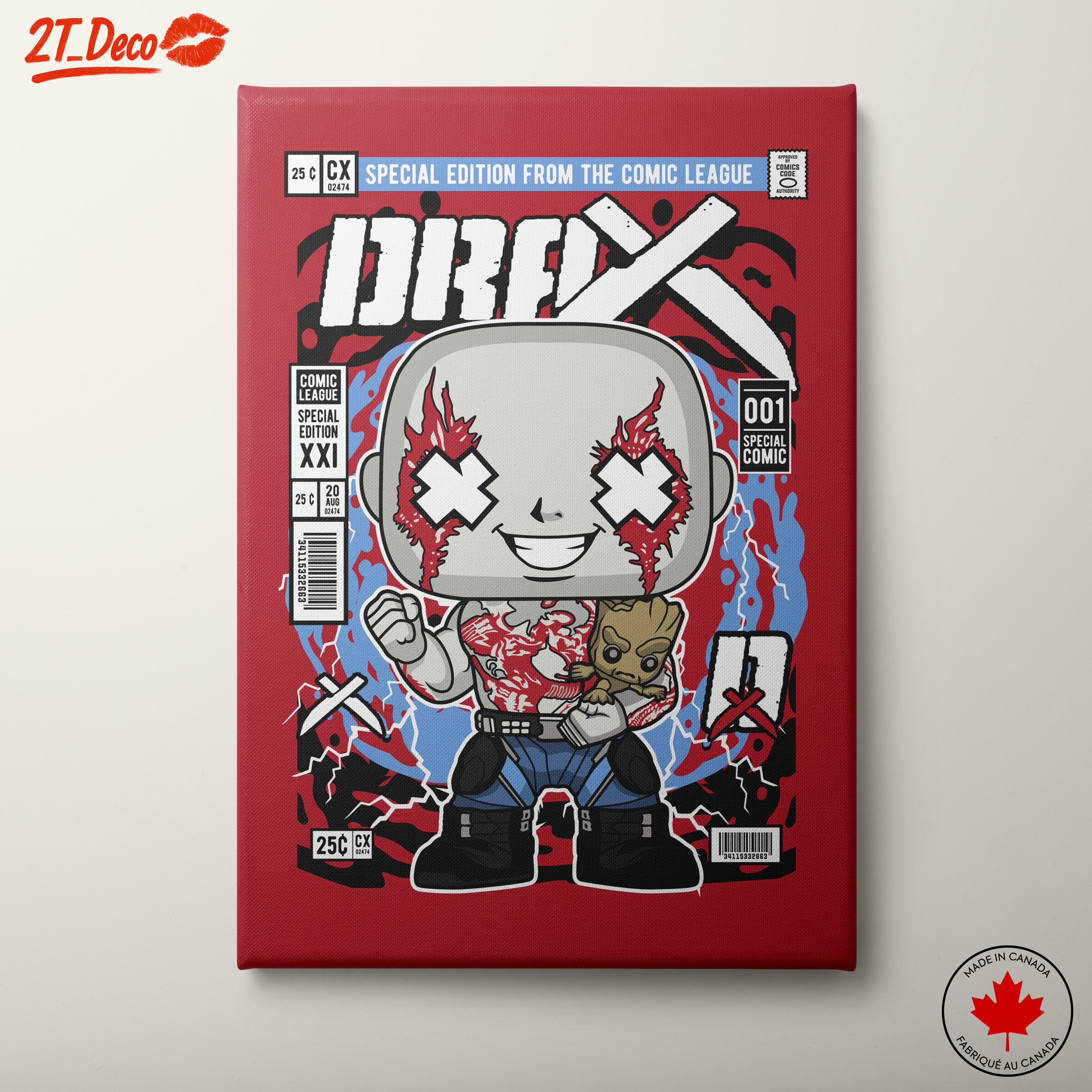 Drex Special Edition Comic Art