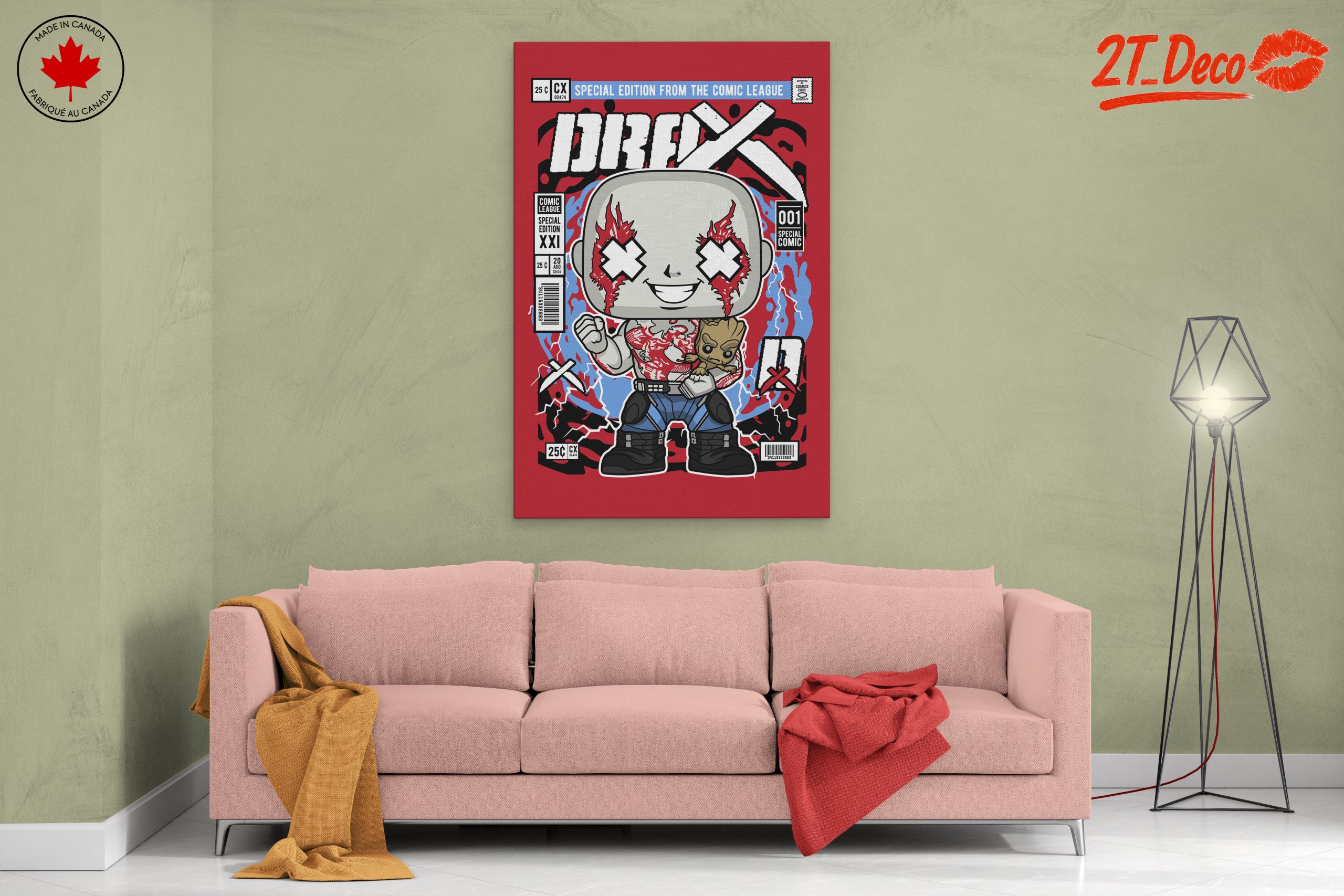 Drex Special Edition Comic Art - Image 2