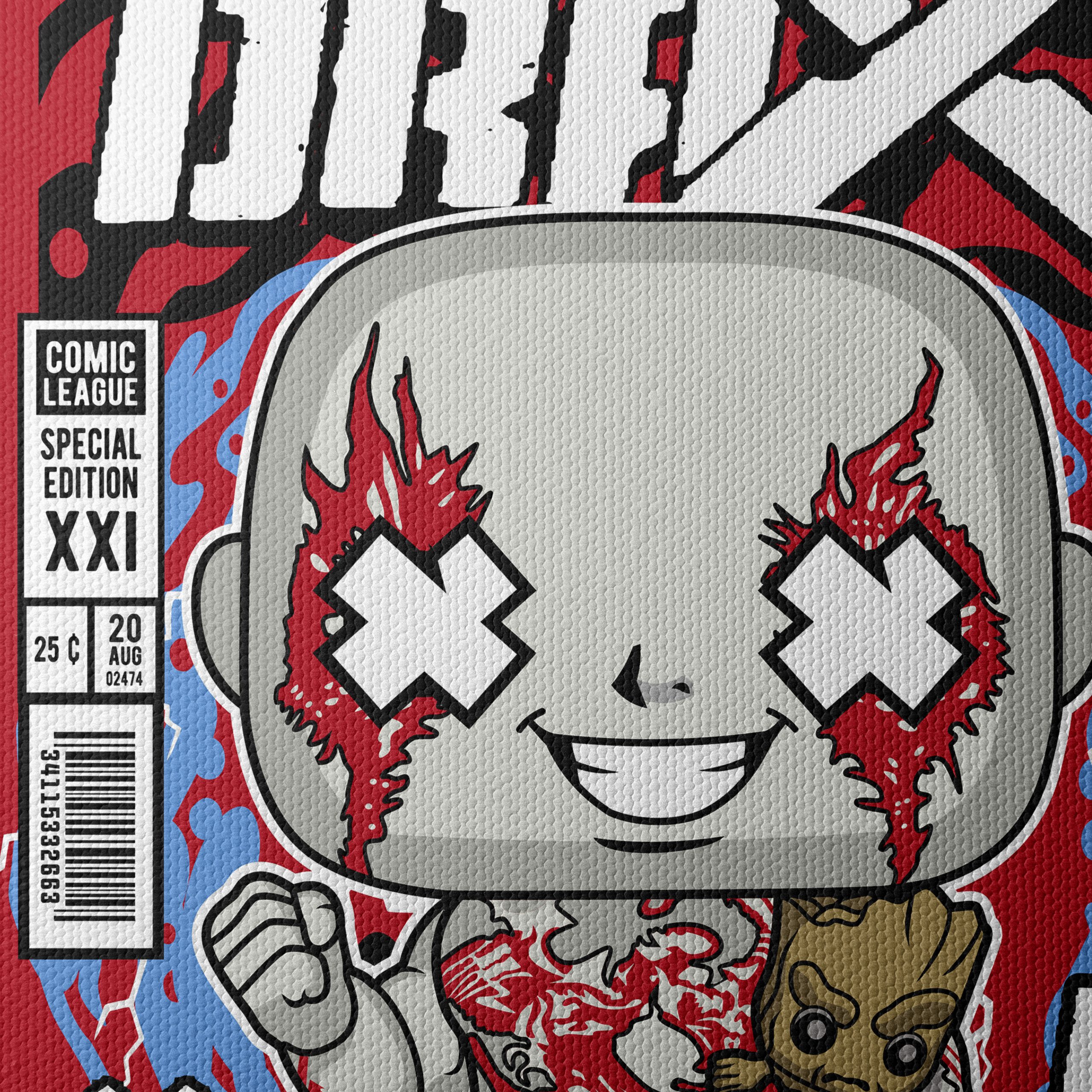 Drex Special Edition Comic Art - Image 4