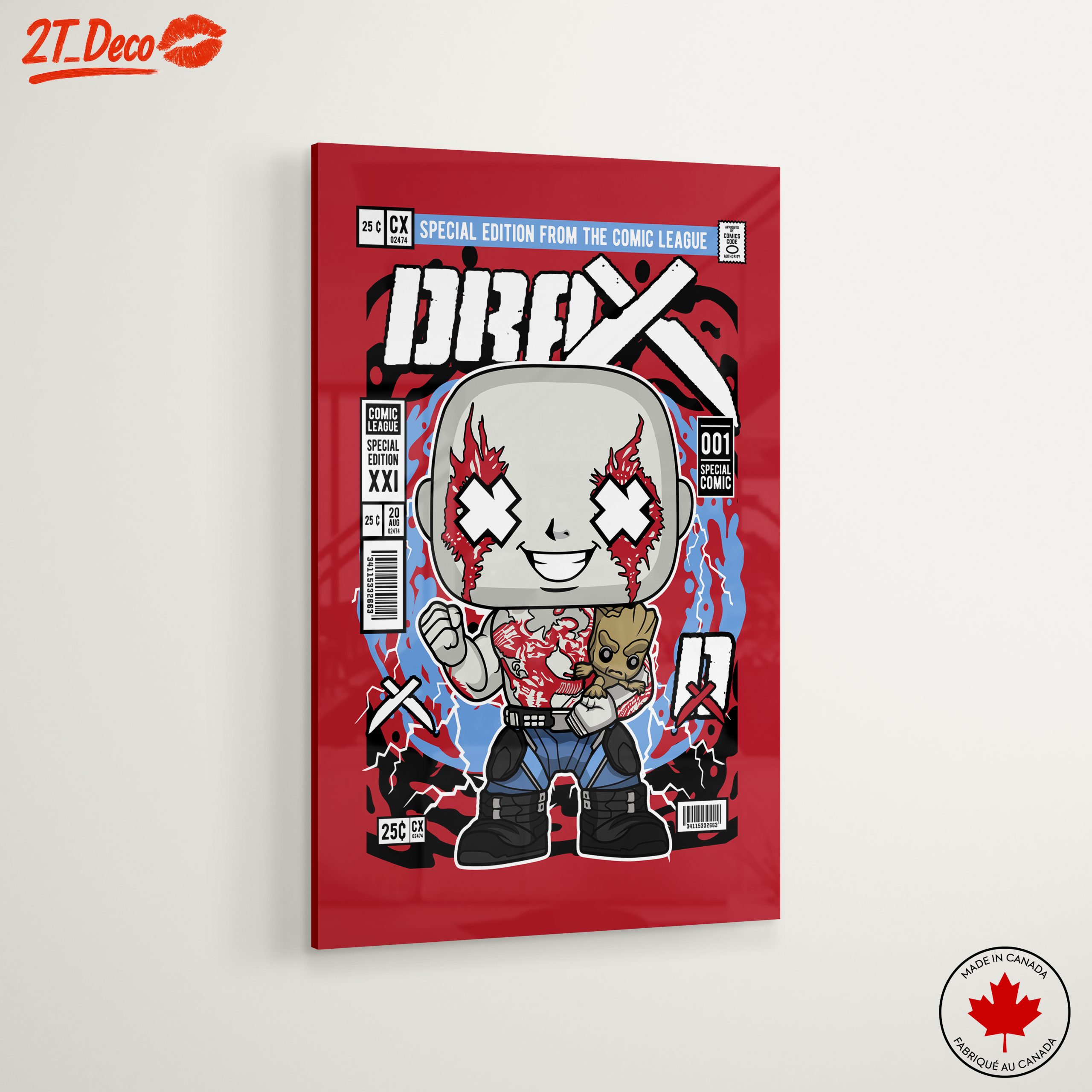 Drex Special Edition Comic Art - Image 6