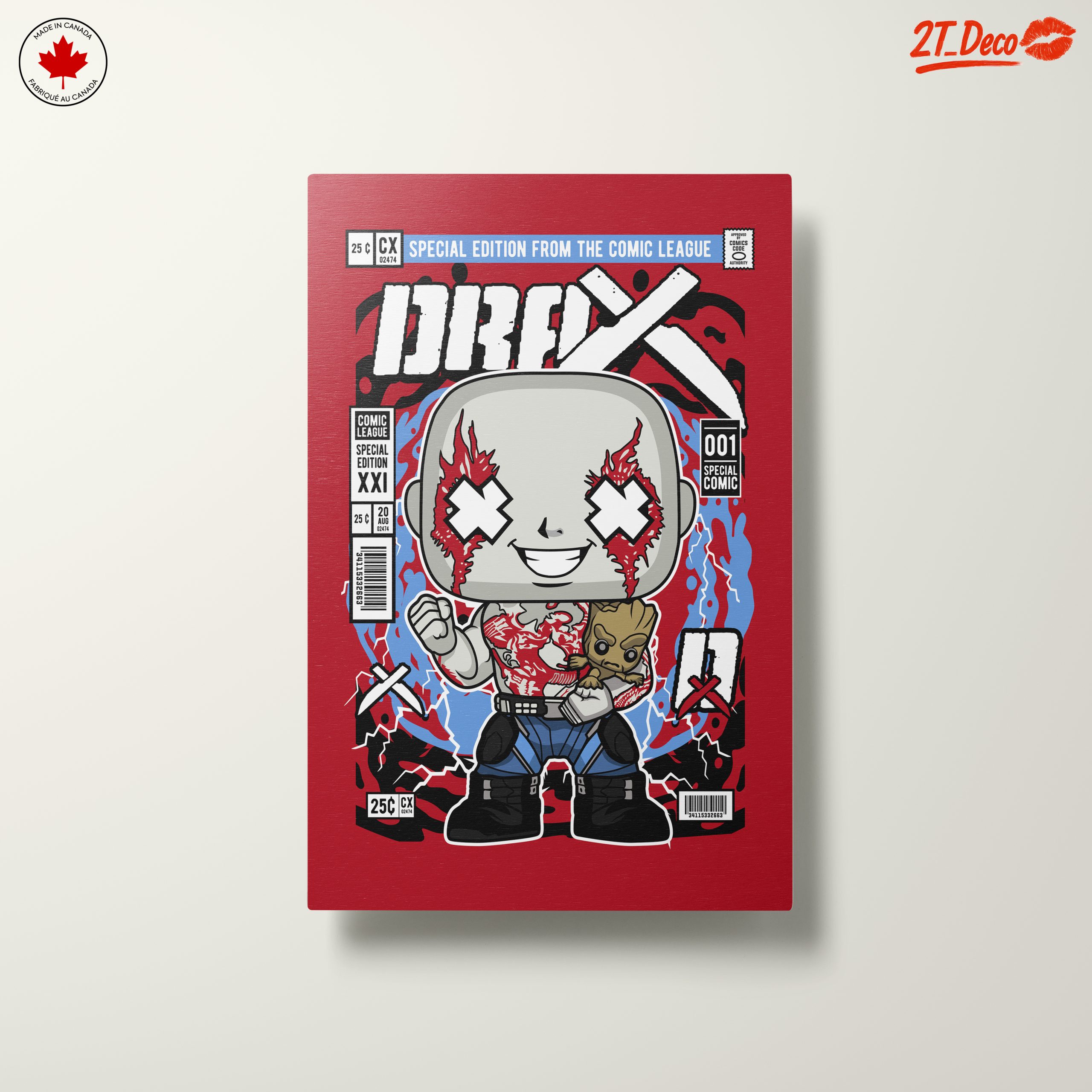Drex Special Edition Comic Art - Image 10