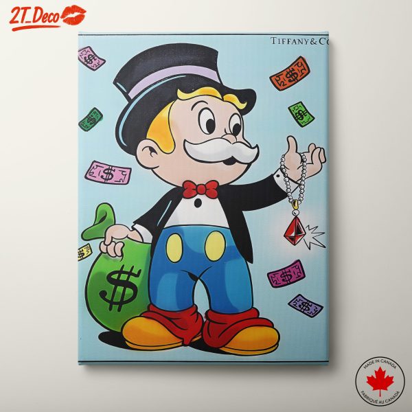 Iconic Character Art Featuring Classic Character