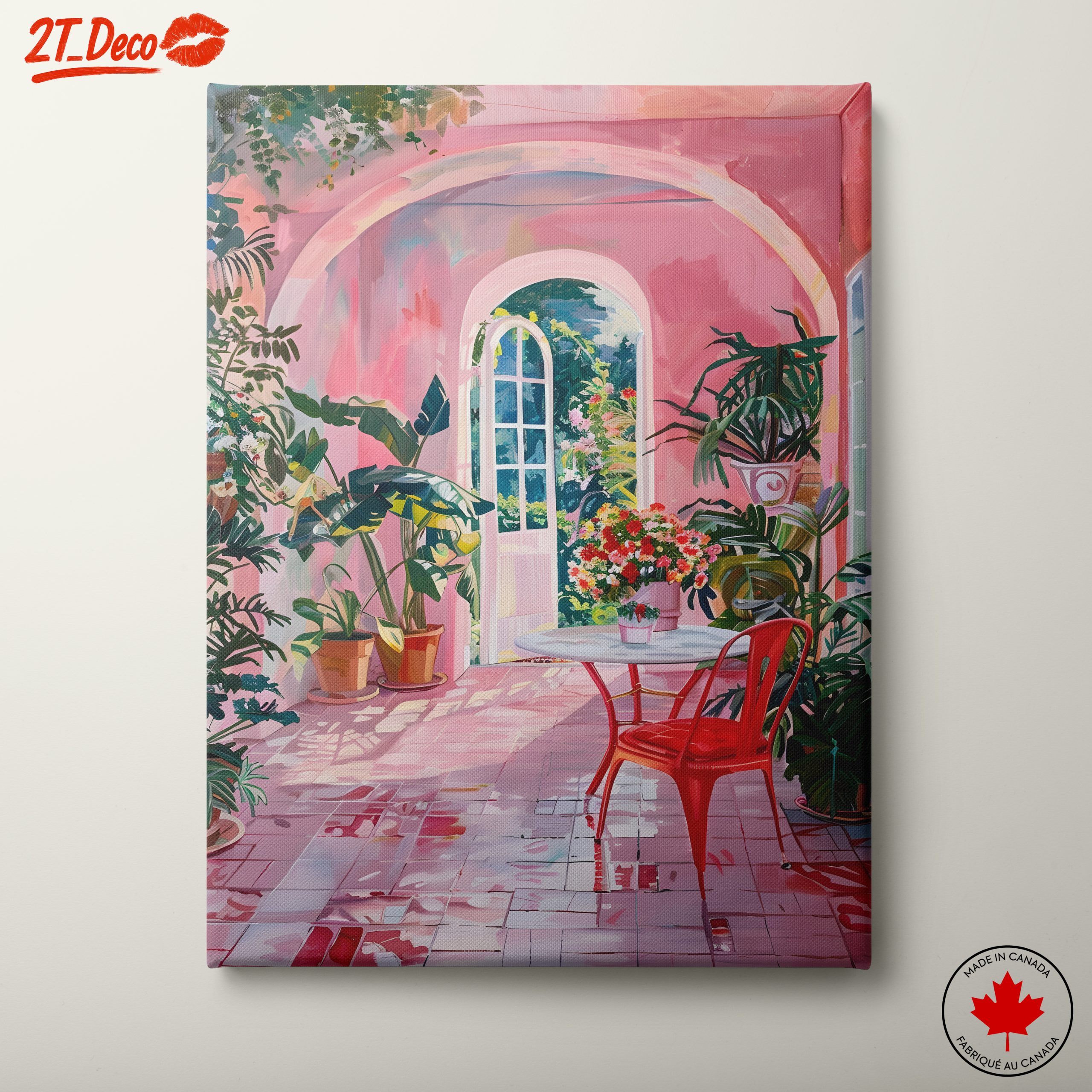 Vibrant Floral Indoor Composition