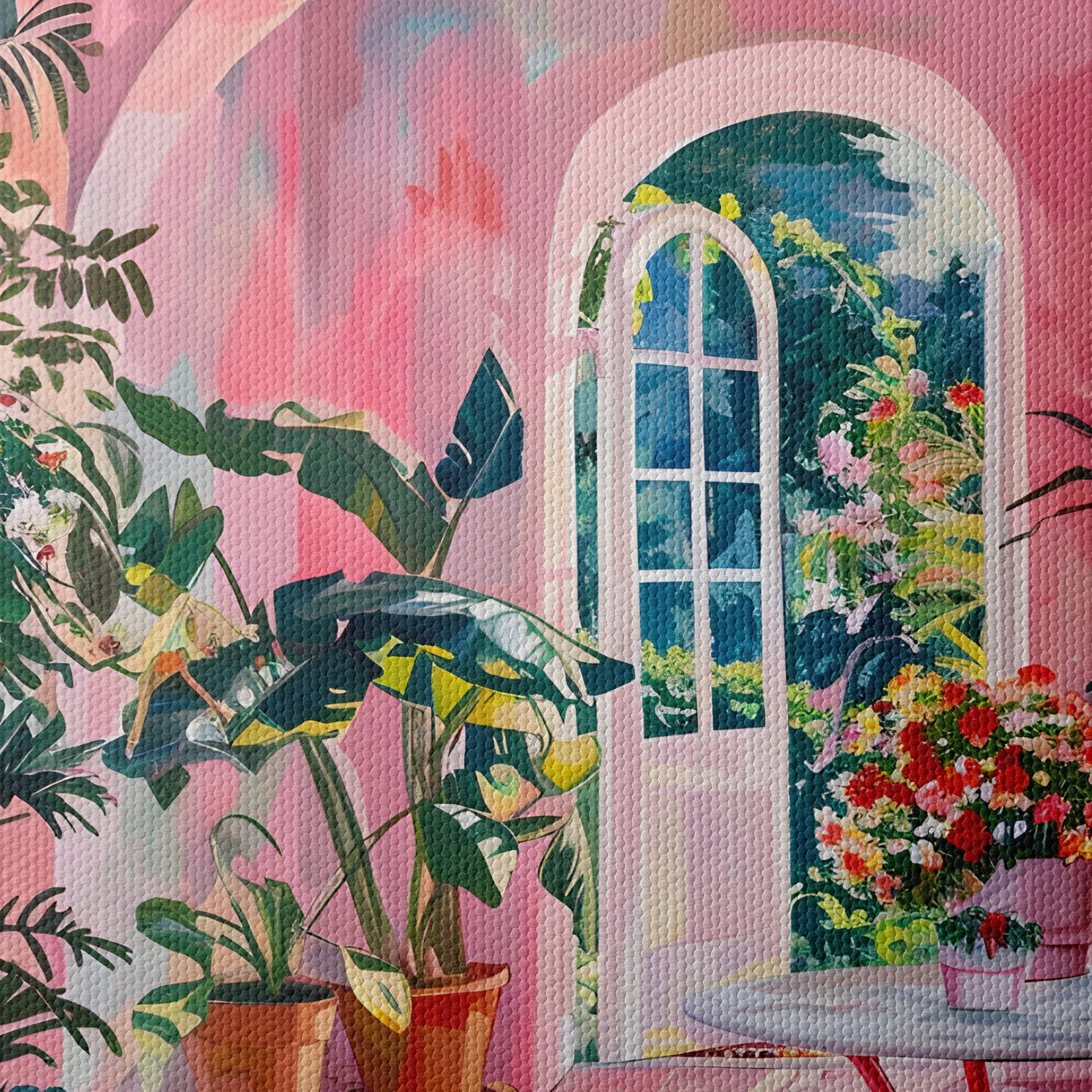 Vibrant Floral Indoor Composition - Image 4