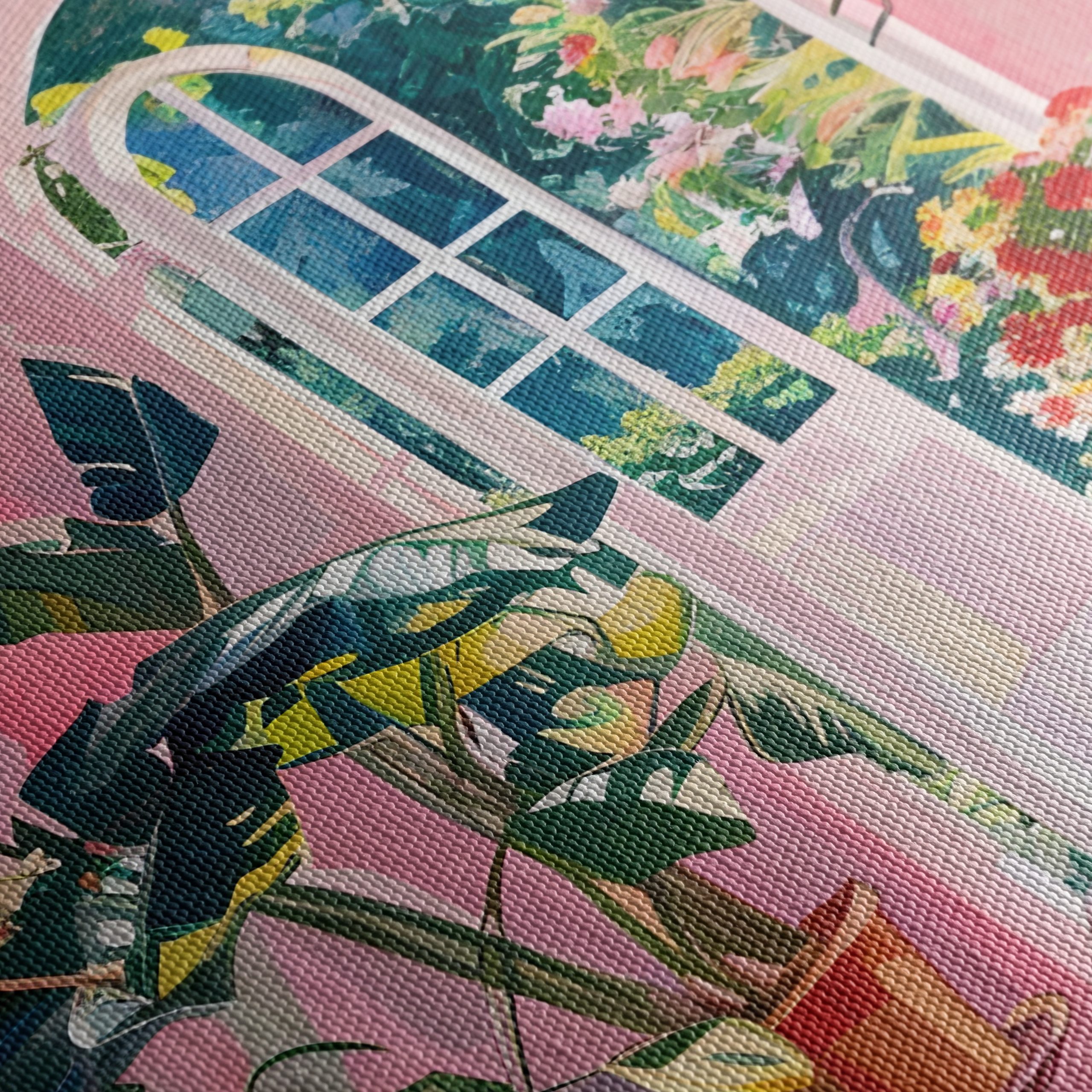 Vibrant Floral Indoor Composition - Image 5