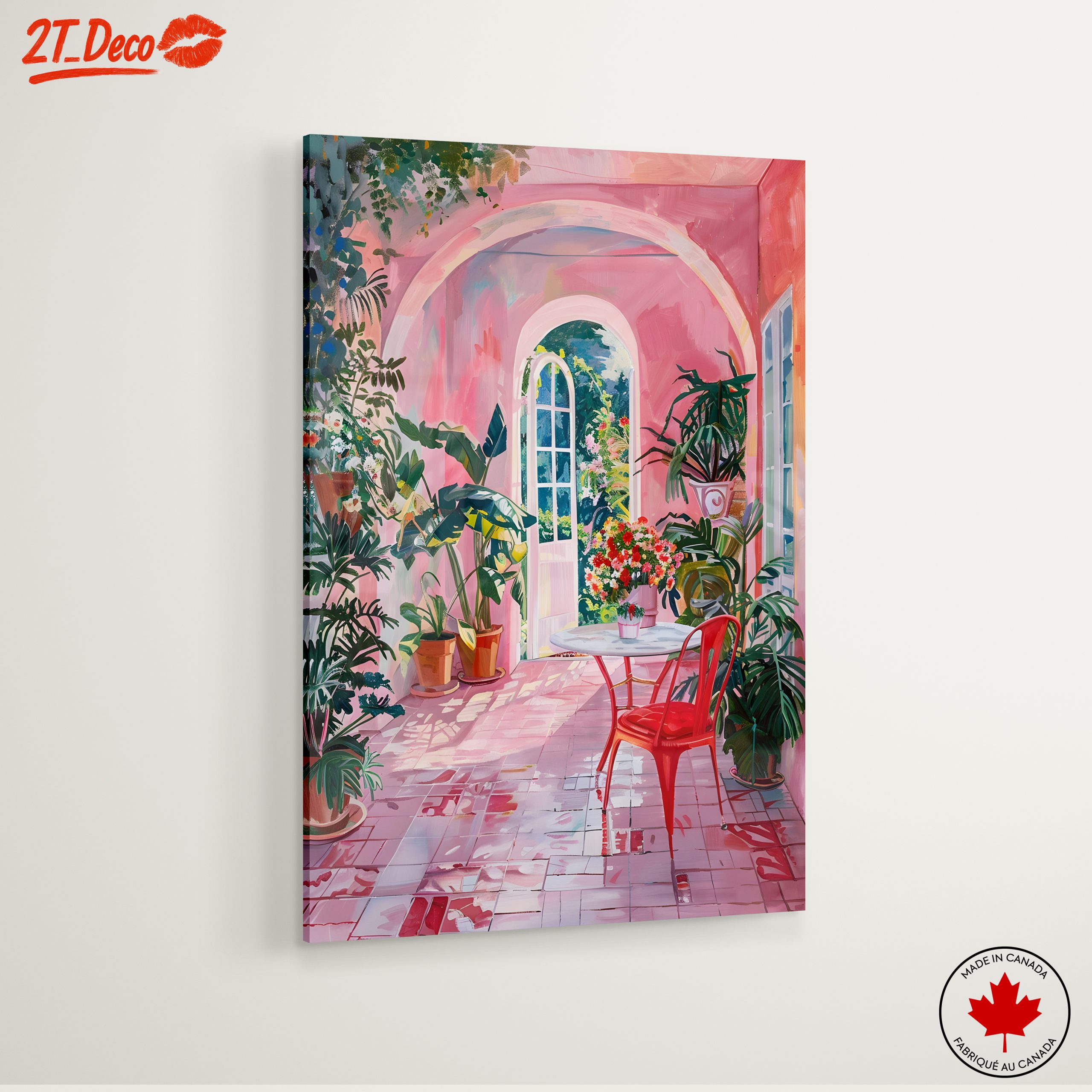 Vibrant Floral Indoor Composition - Image 6